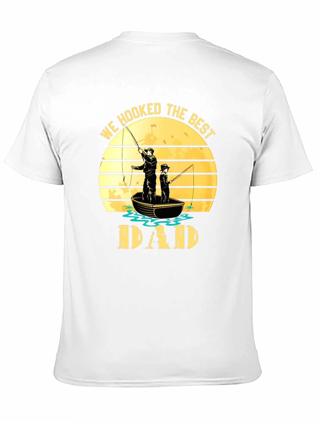 Best Dad Fishing T-Shirt Fathers Day