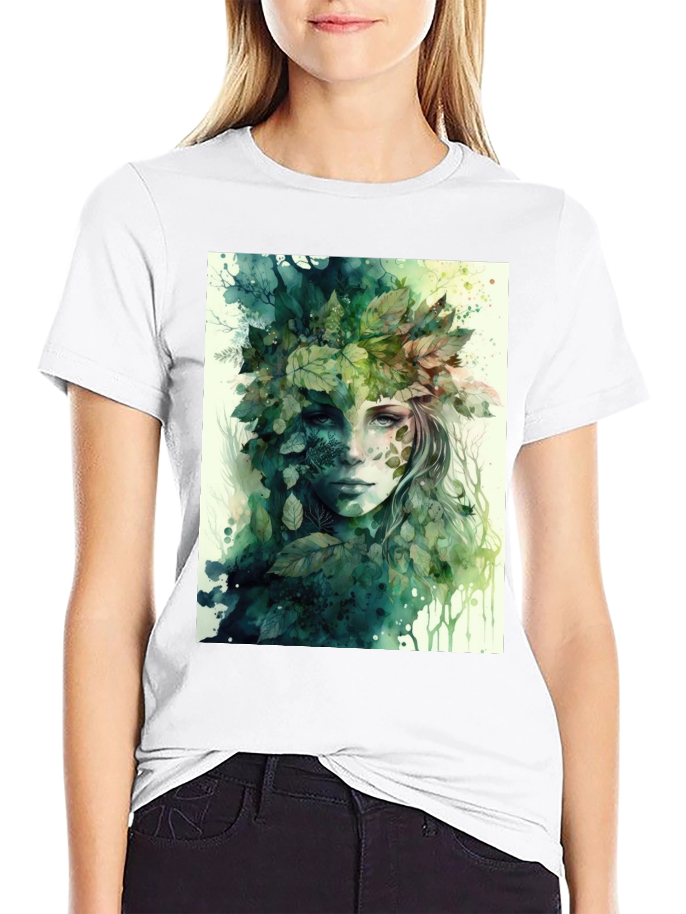 Nature Spirit Graphic Tee - Eco-Friendly Style