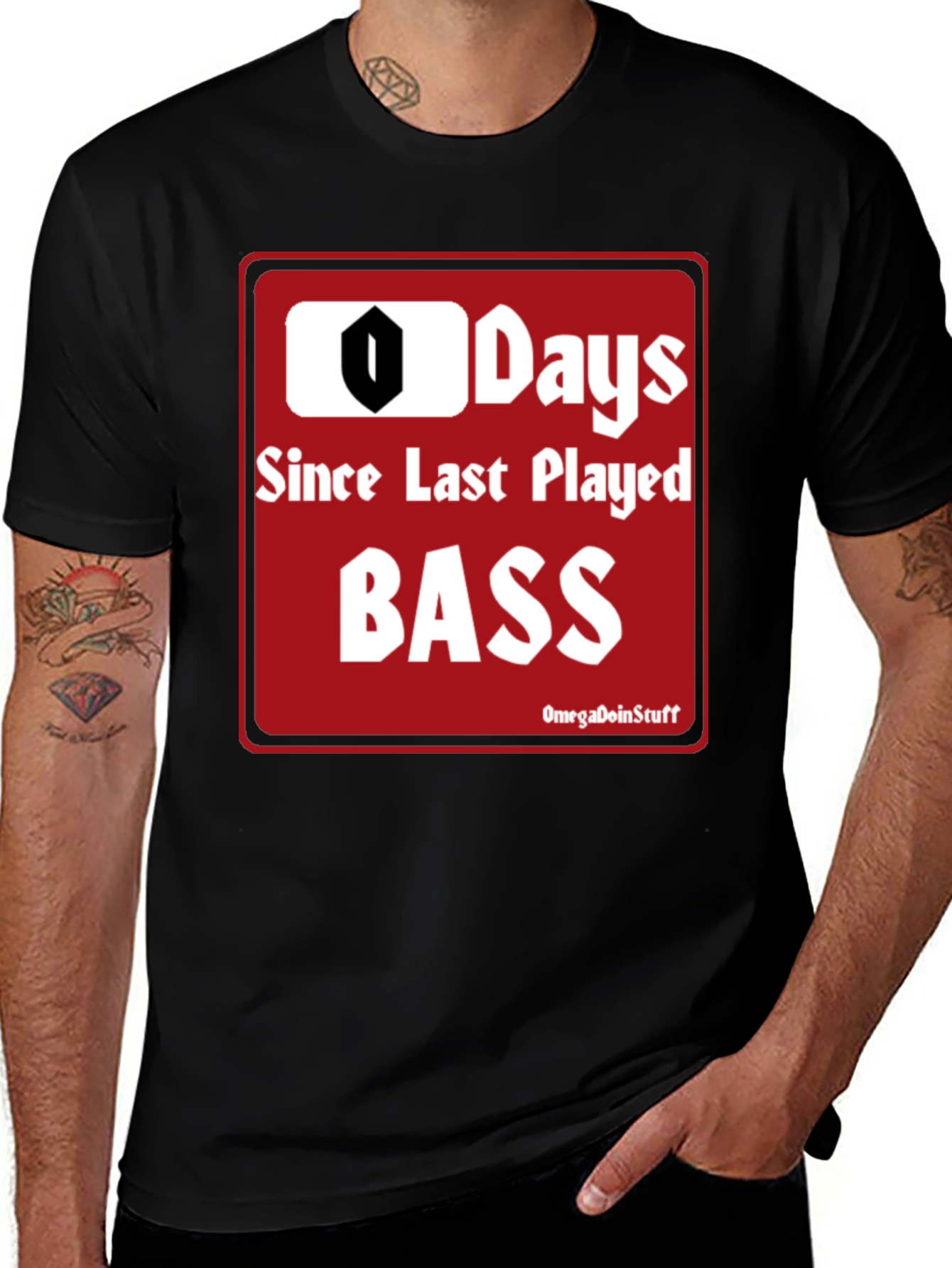 0 Days Since Last Played Bass T-Shirt