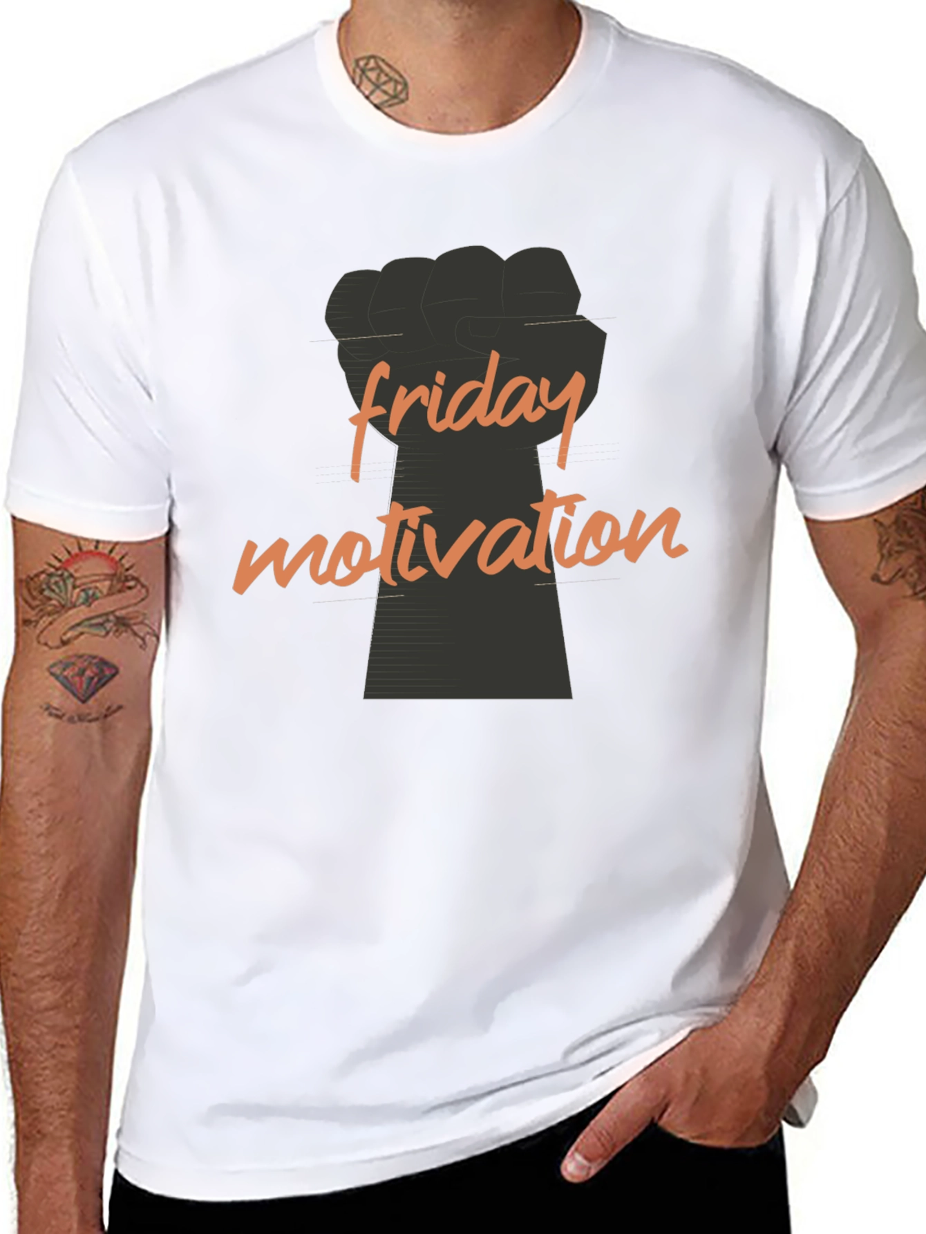Friday Motivation Graphic Tee