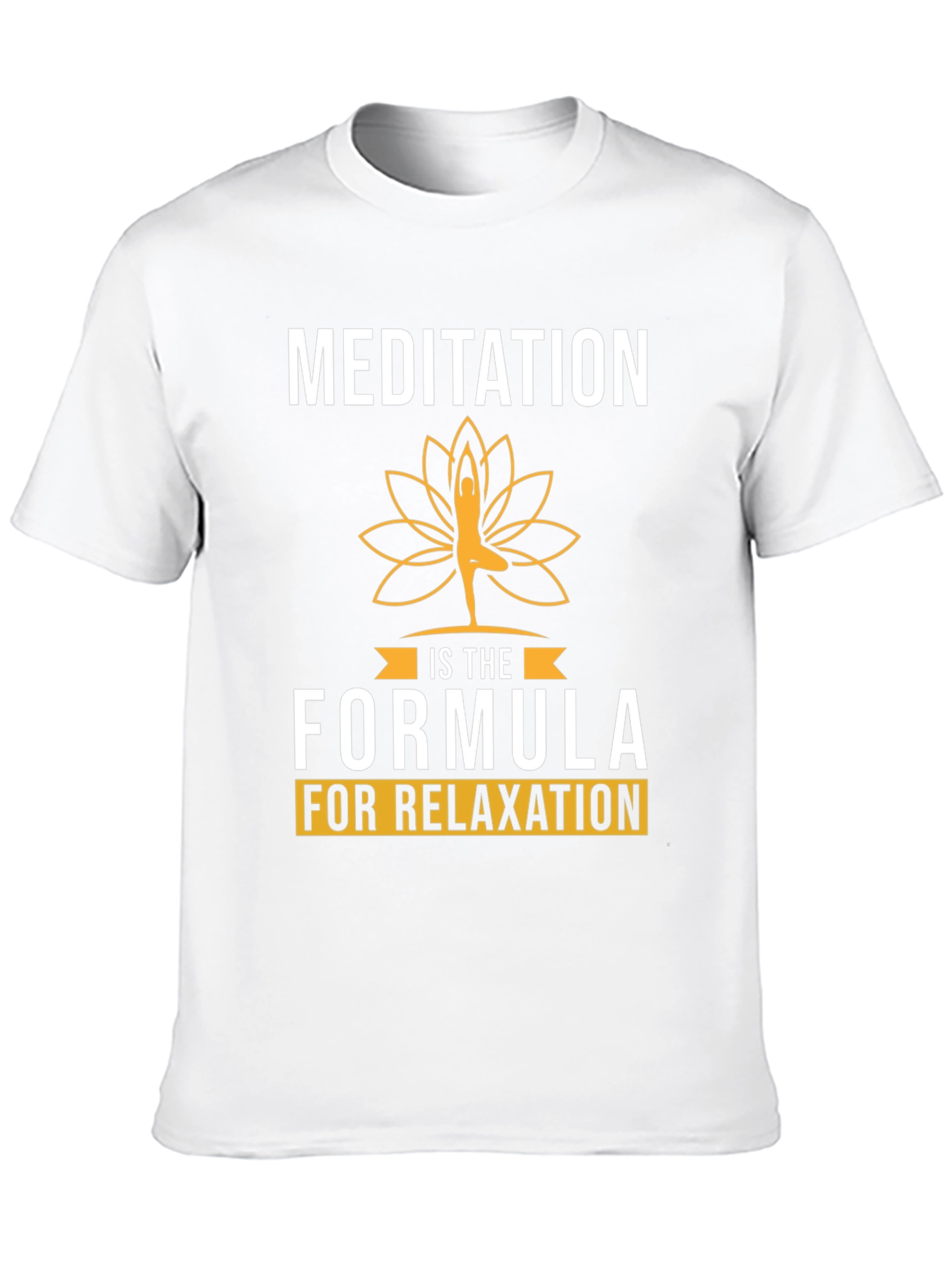 Meditation Formula Relaxation Graphic Tee