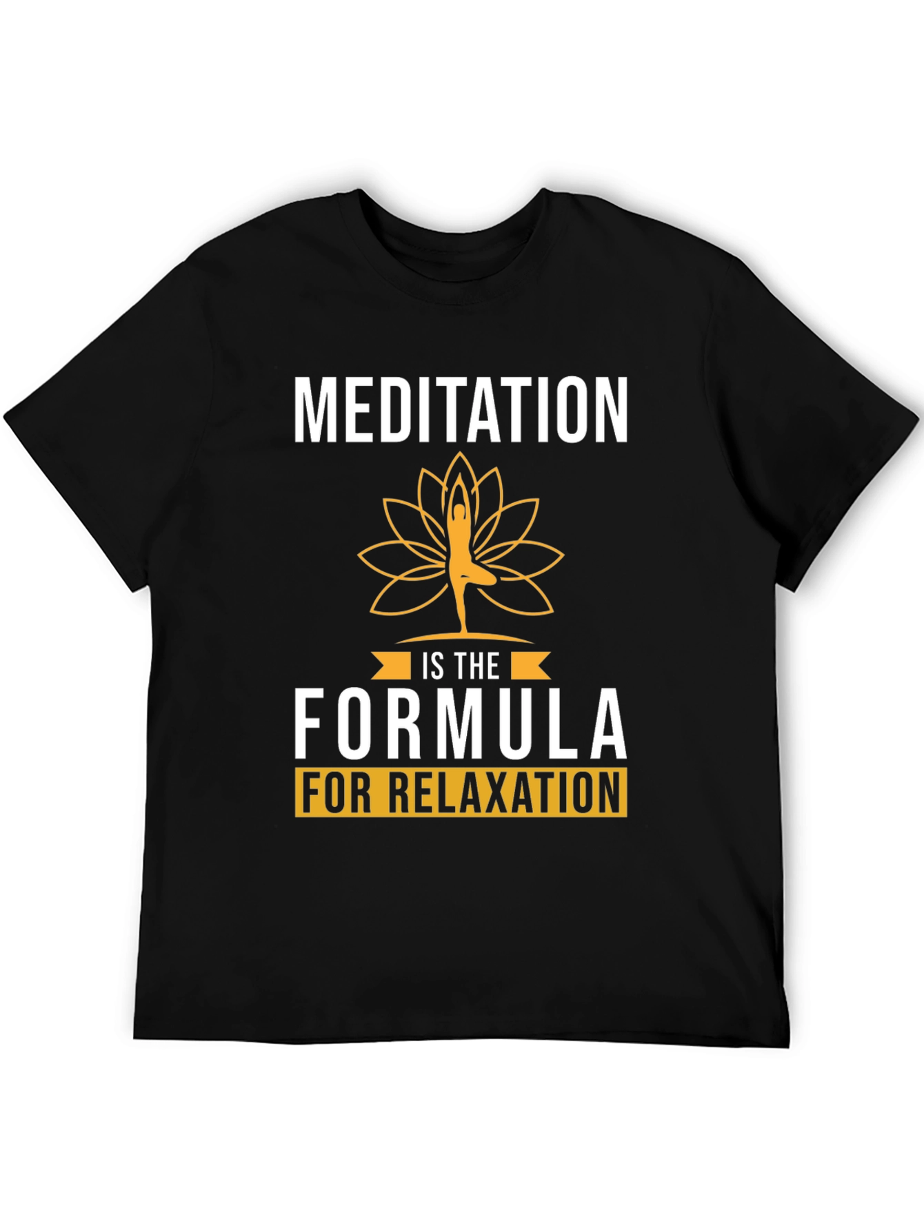 Meditation Formula Relaxation Graphic Tee