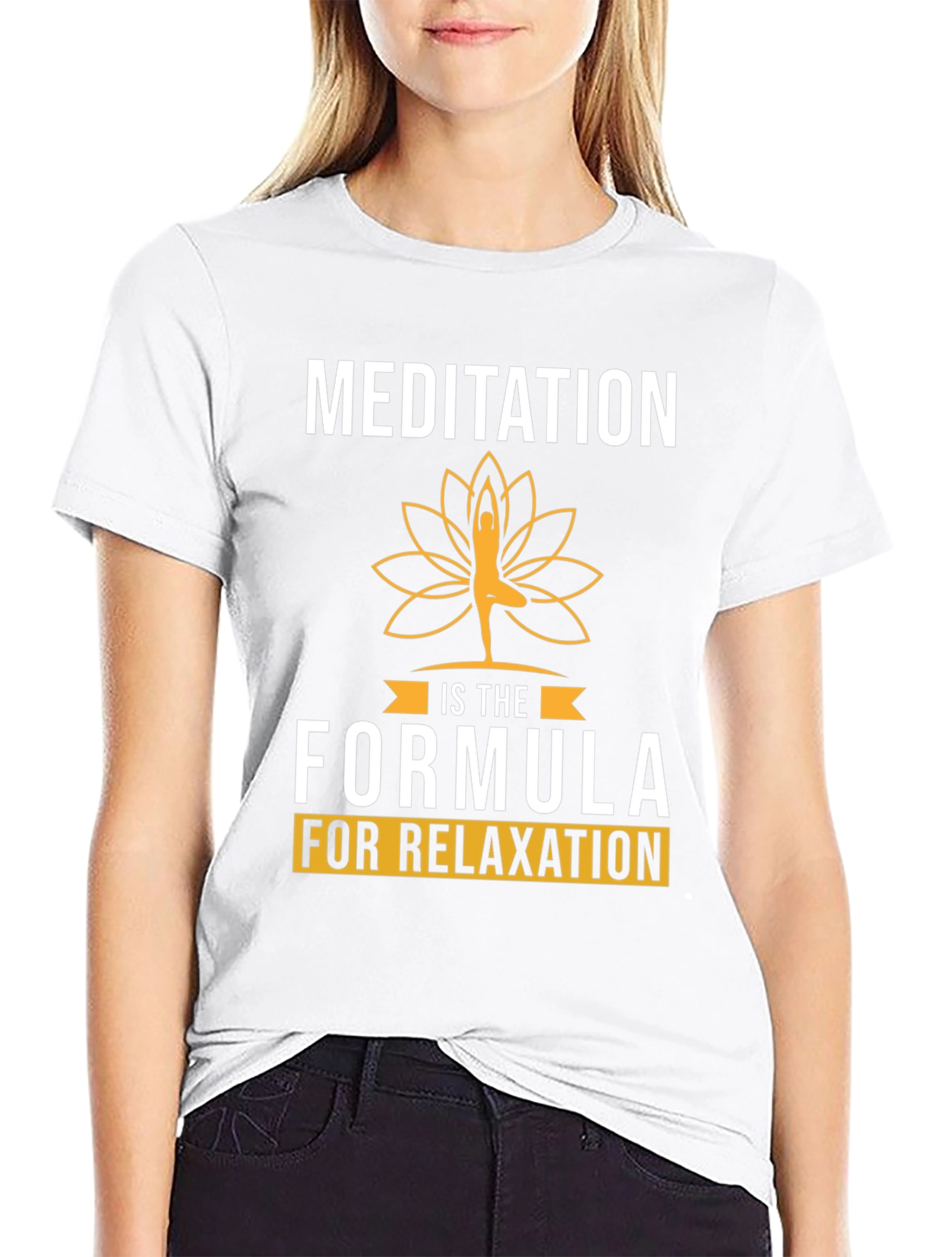 Meditation Formula Relaxation Graphic Tee