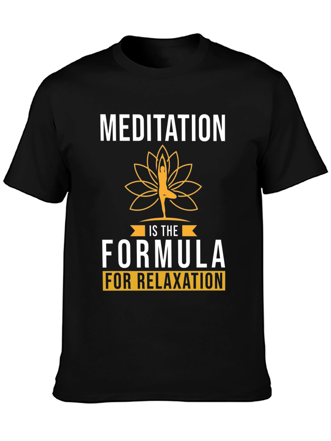 Meditation Formula Relaxation Graphic Tee