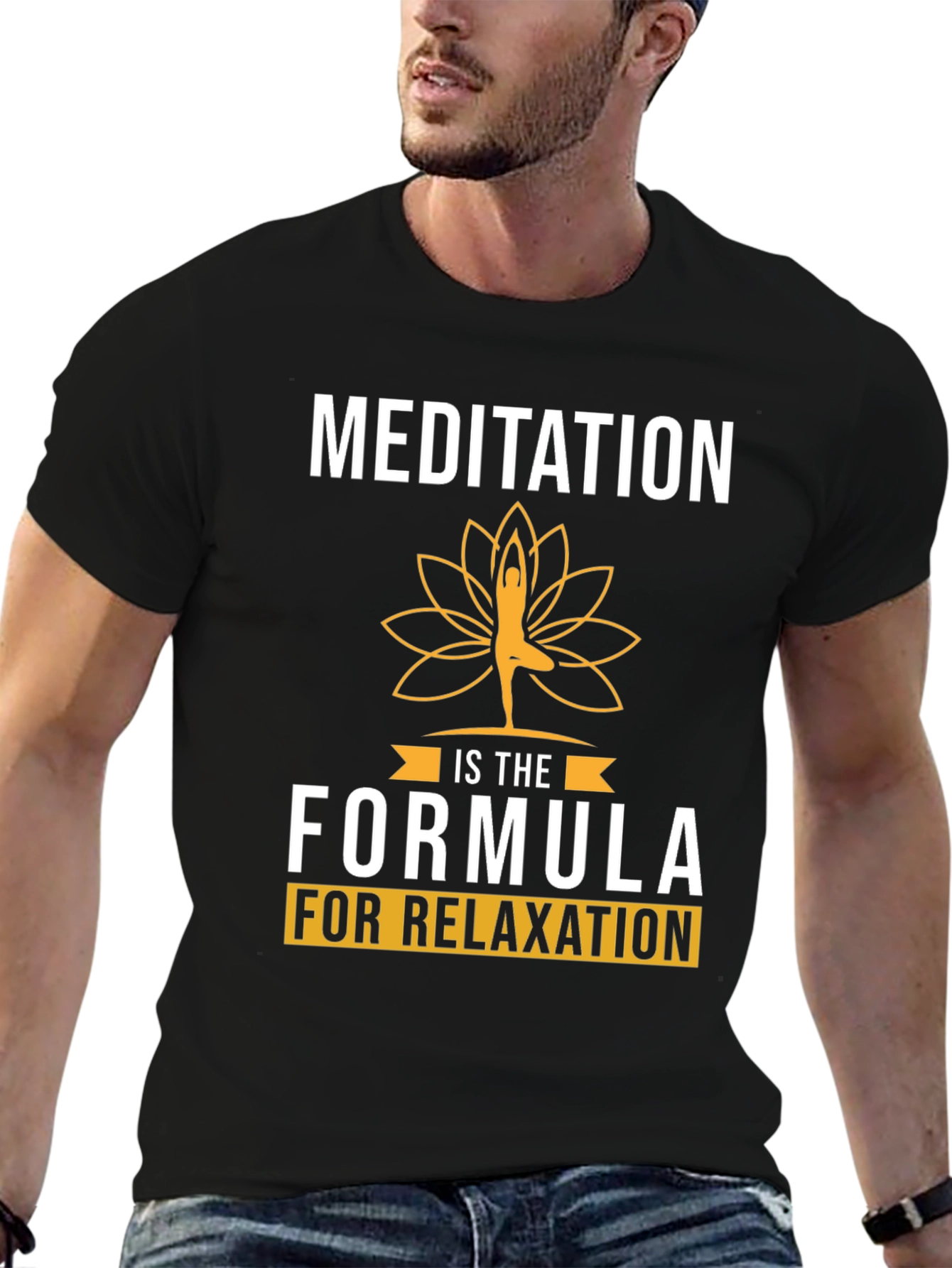 Meditation Formula Relaxation Graphic Tee