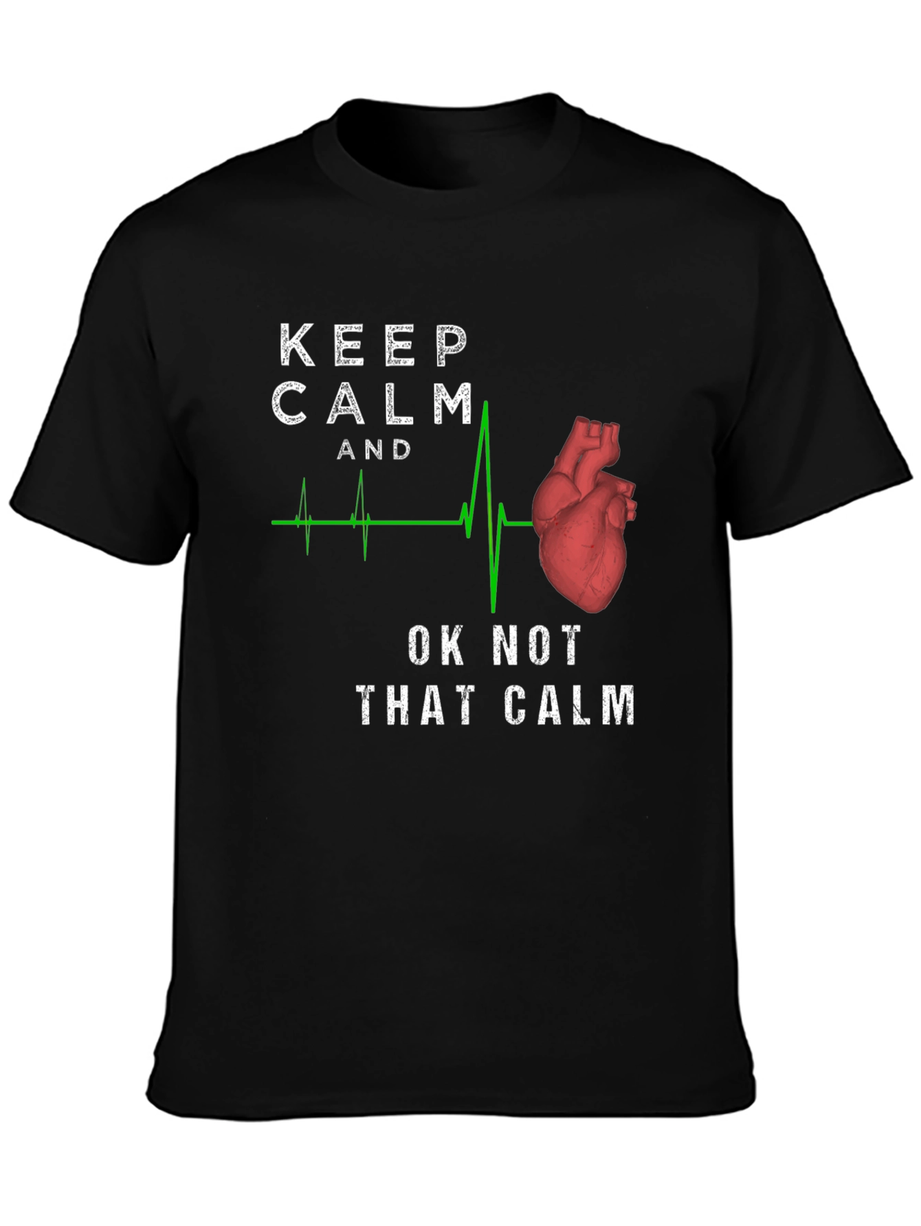 Keep Calm Heartbeat T-Shirt