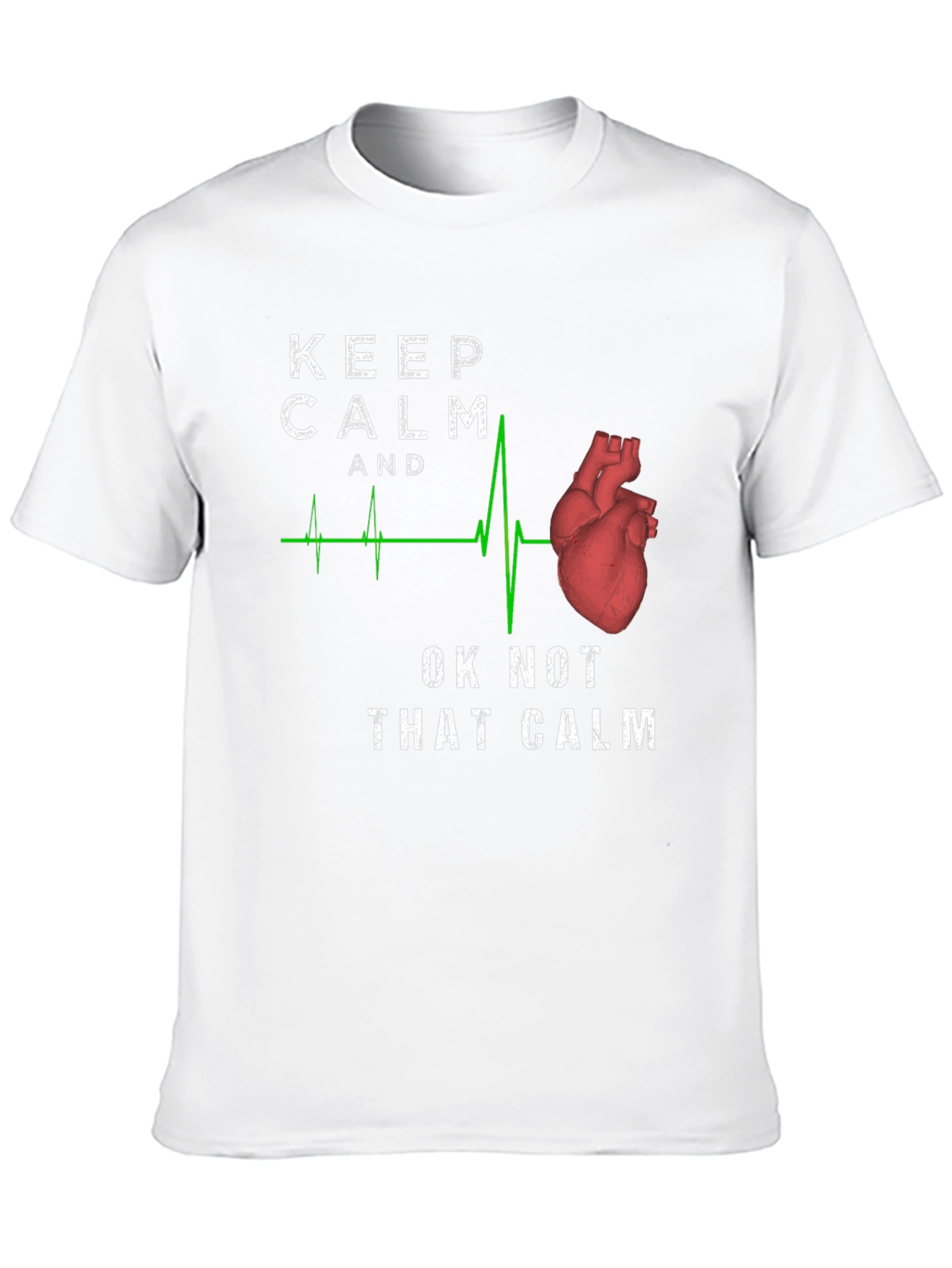 Keep Calm Heartbeat T-Shirt