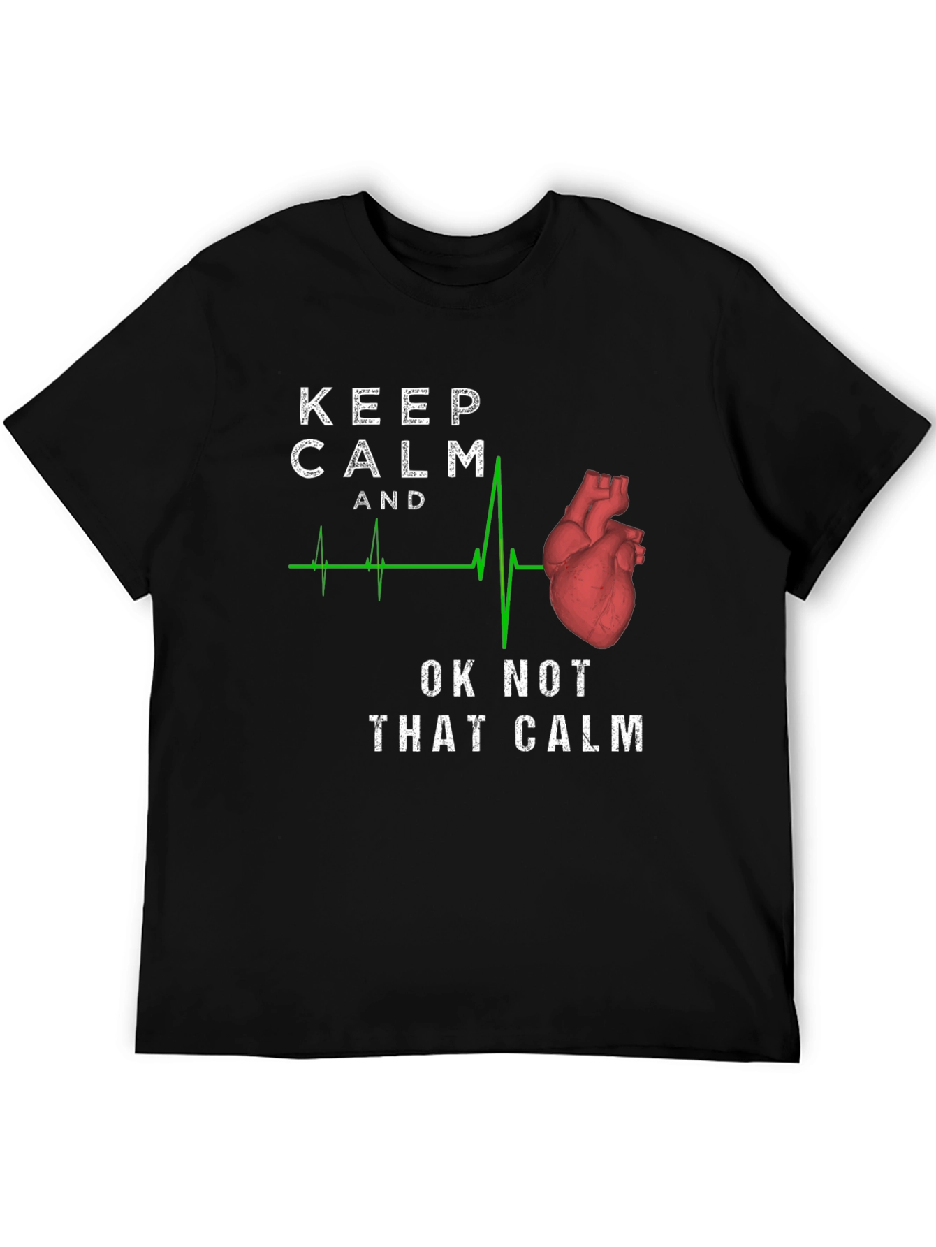 Keep Calm Heartbeat T-Shirt