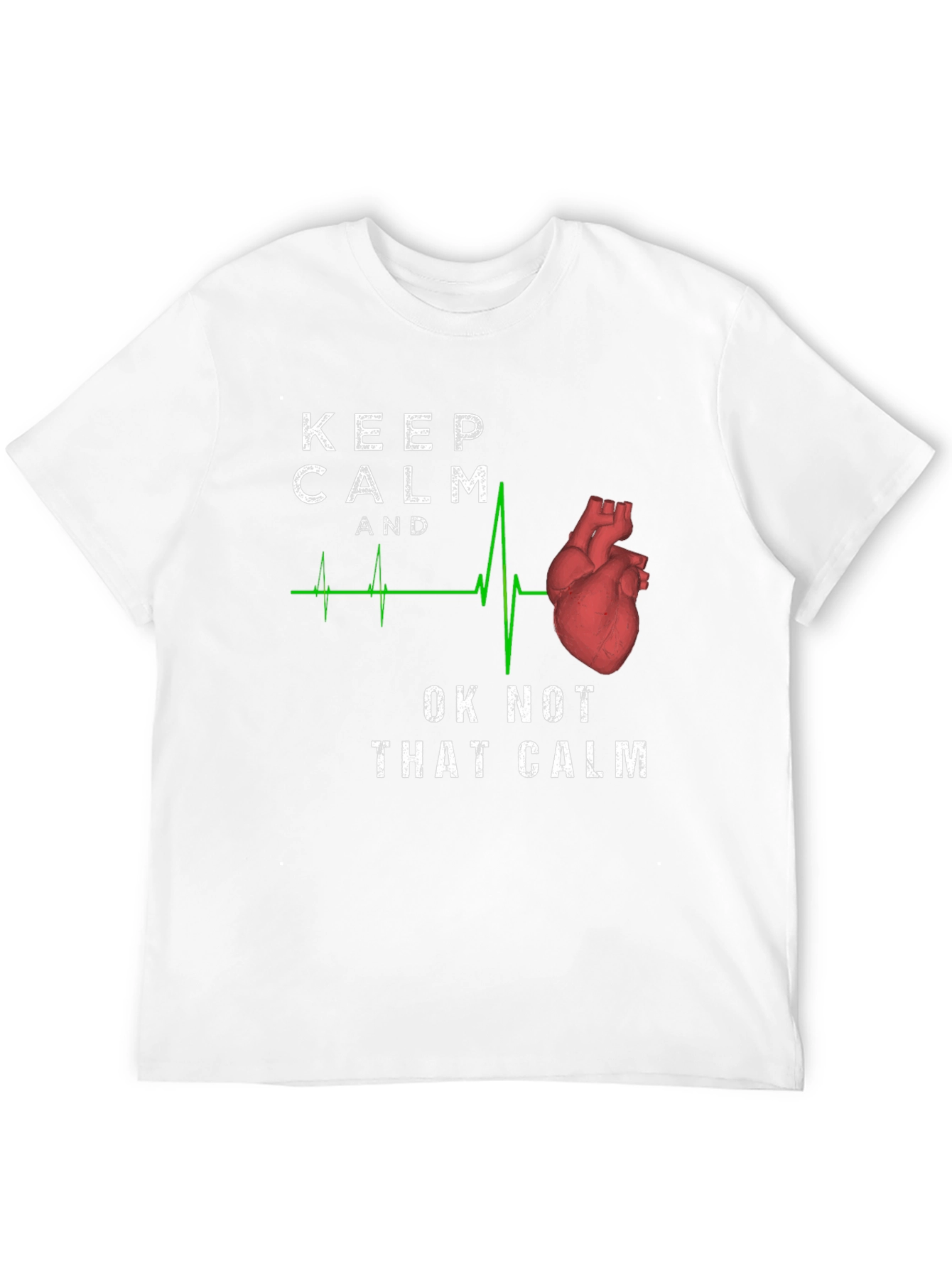 Keep Calm Heartbeat T-Shirt