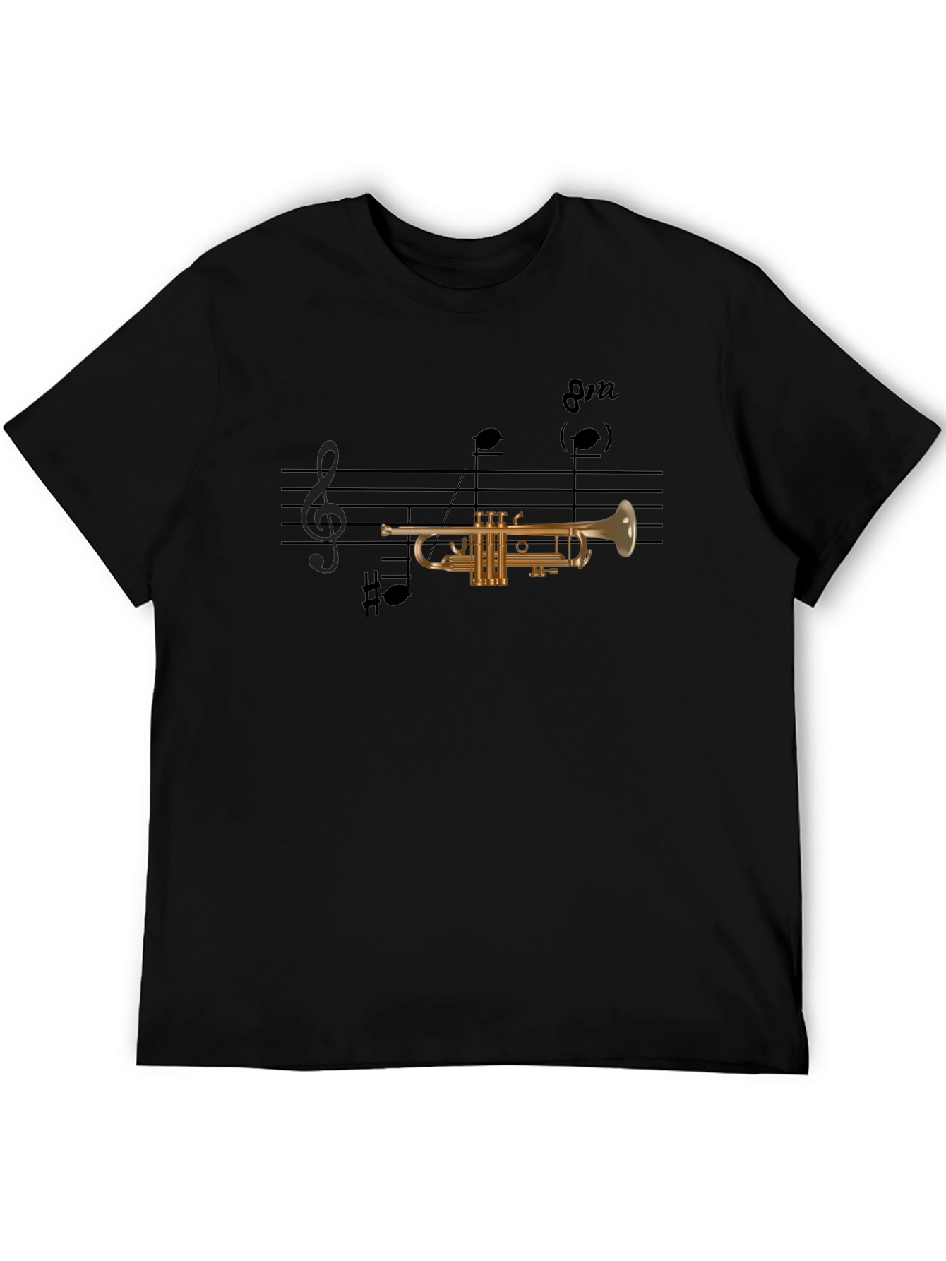 Musical Trumpet Graphic T-Shirt