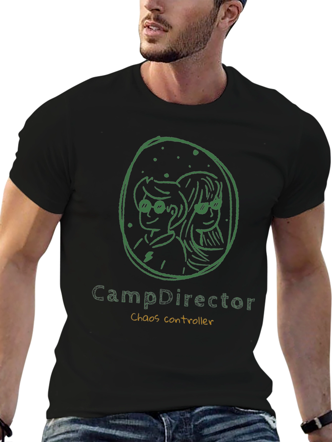 Camp Director Chaos Controller Graphic T-Shirt