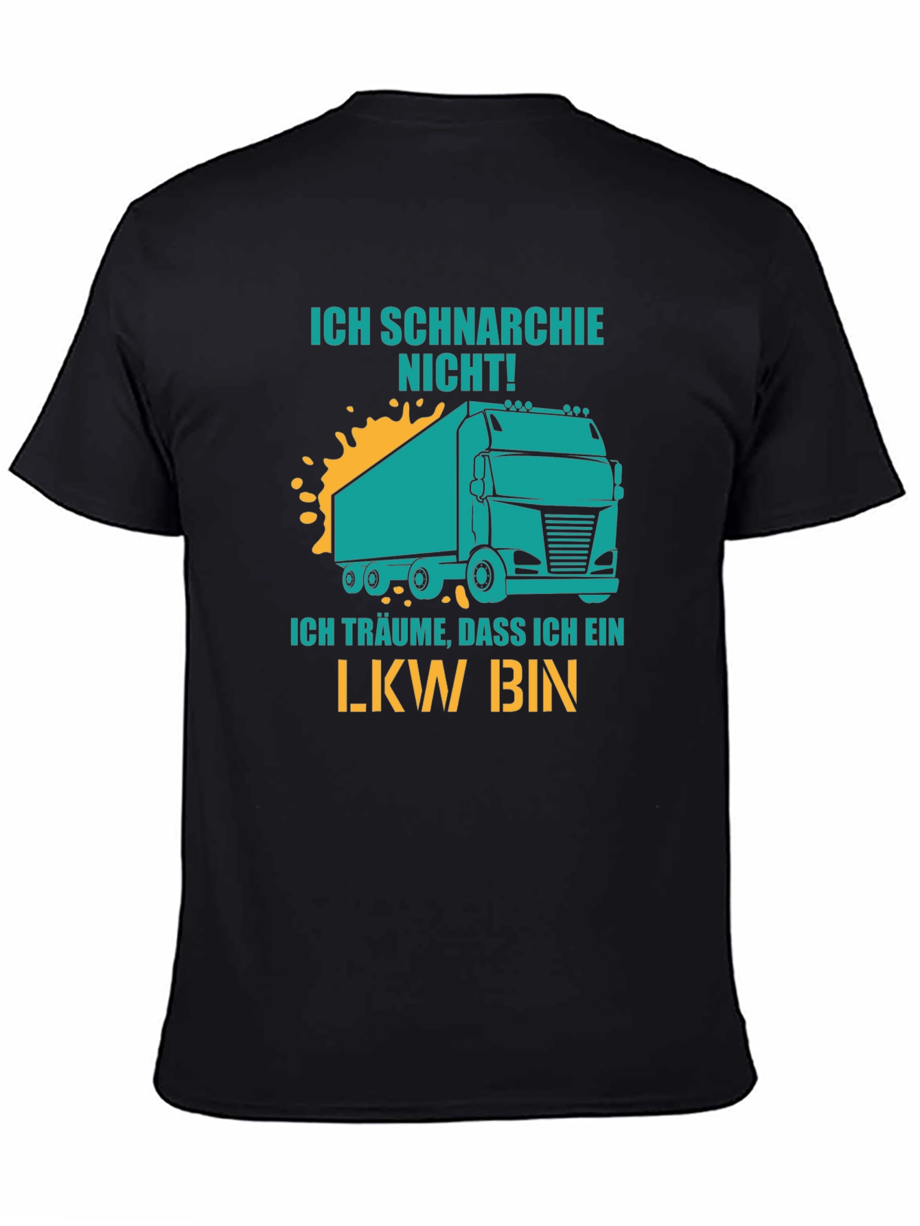 Ich Schnarchie Nicht! Trucker T-Shirt