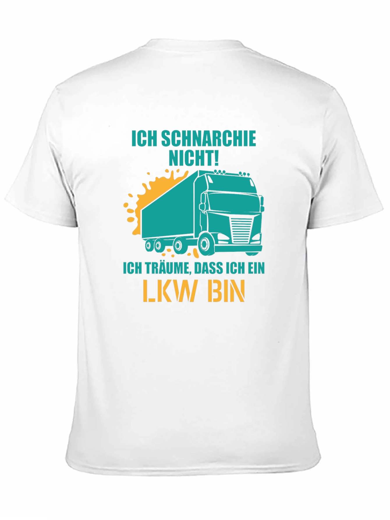 Ich Schnarchie Nicht! Trucker T-Shirt