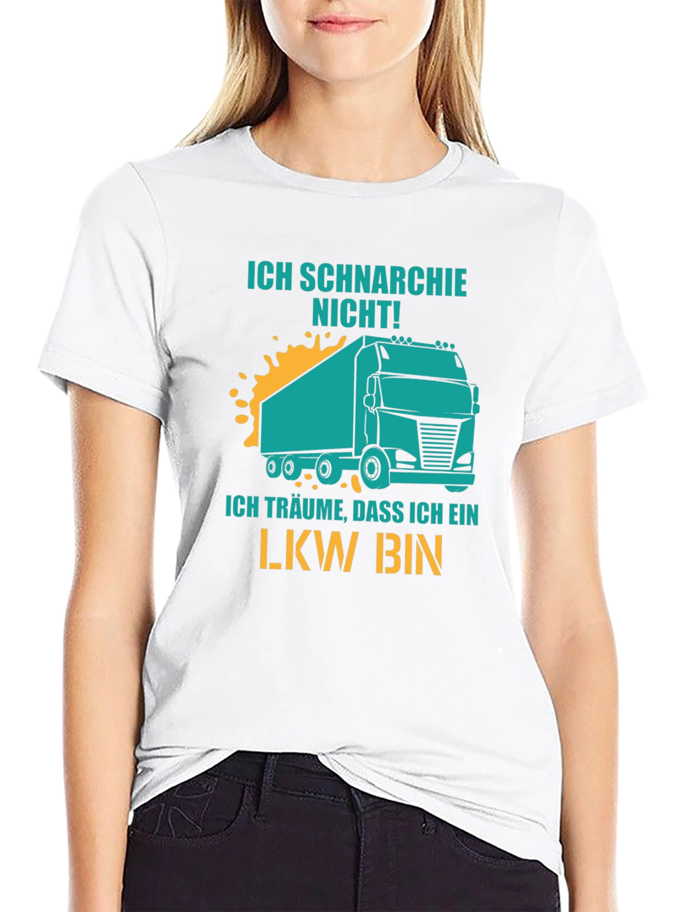 Ich Schnarchie Nicht! Trucker T-Shirt
