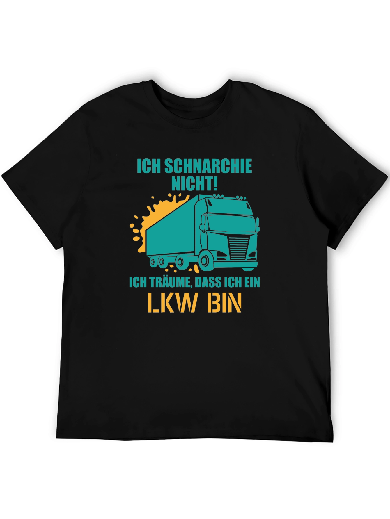 Ich Schnarchie Nicht! Trucker T-Shirt