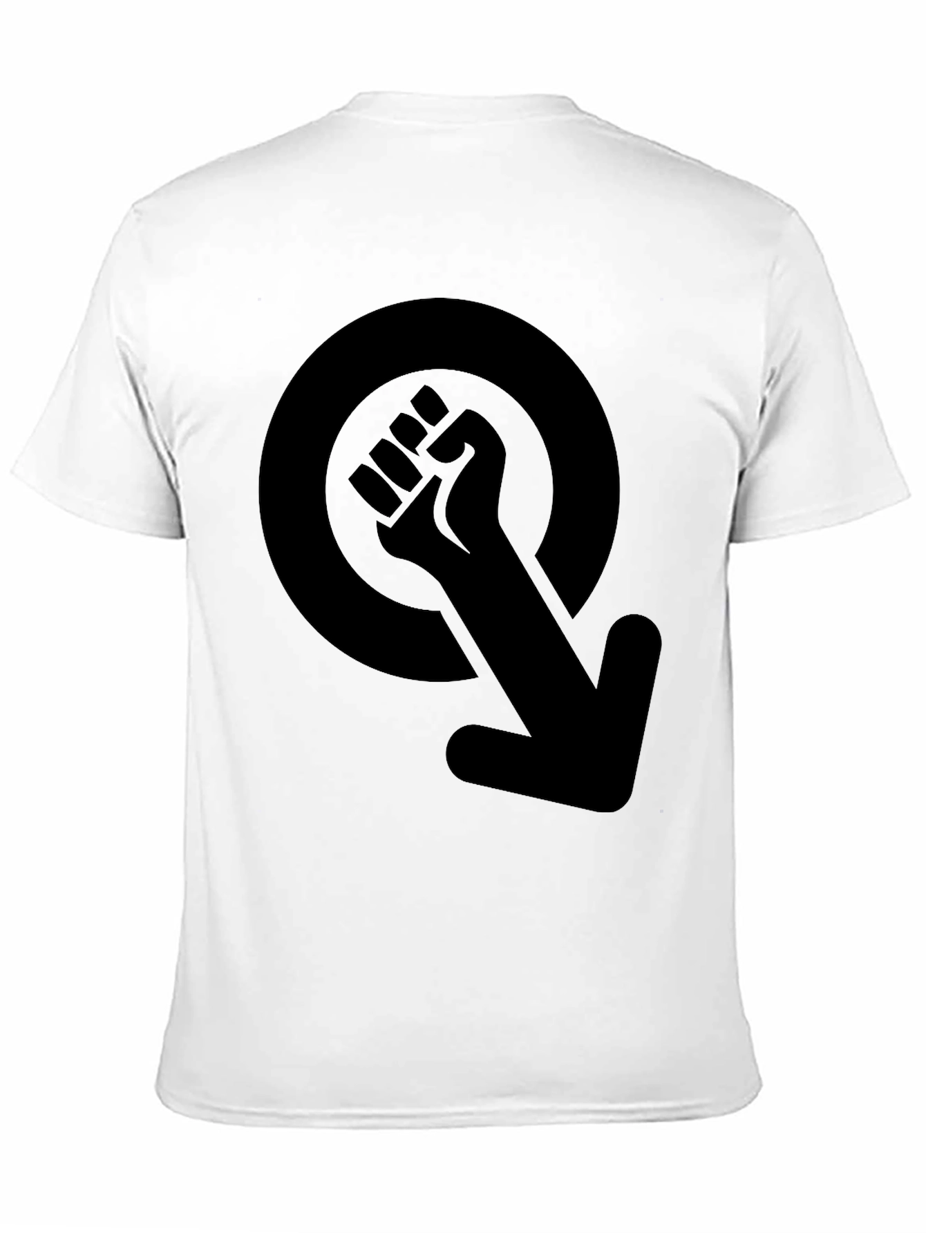Empowered Fist Symbol Black T-Shirt