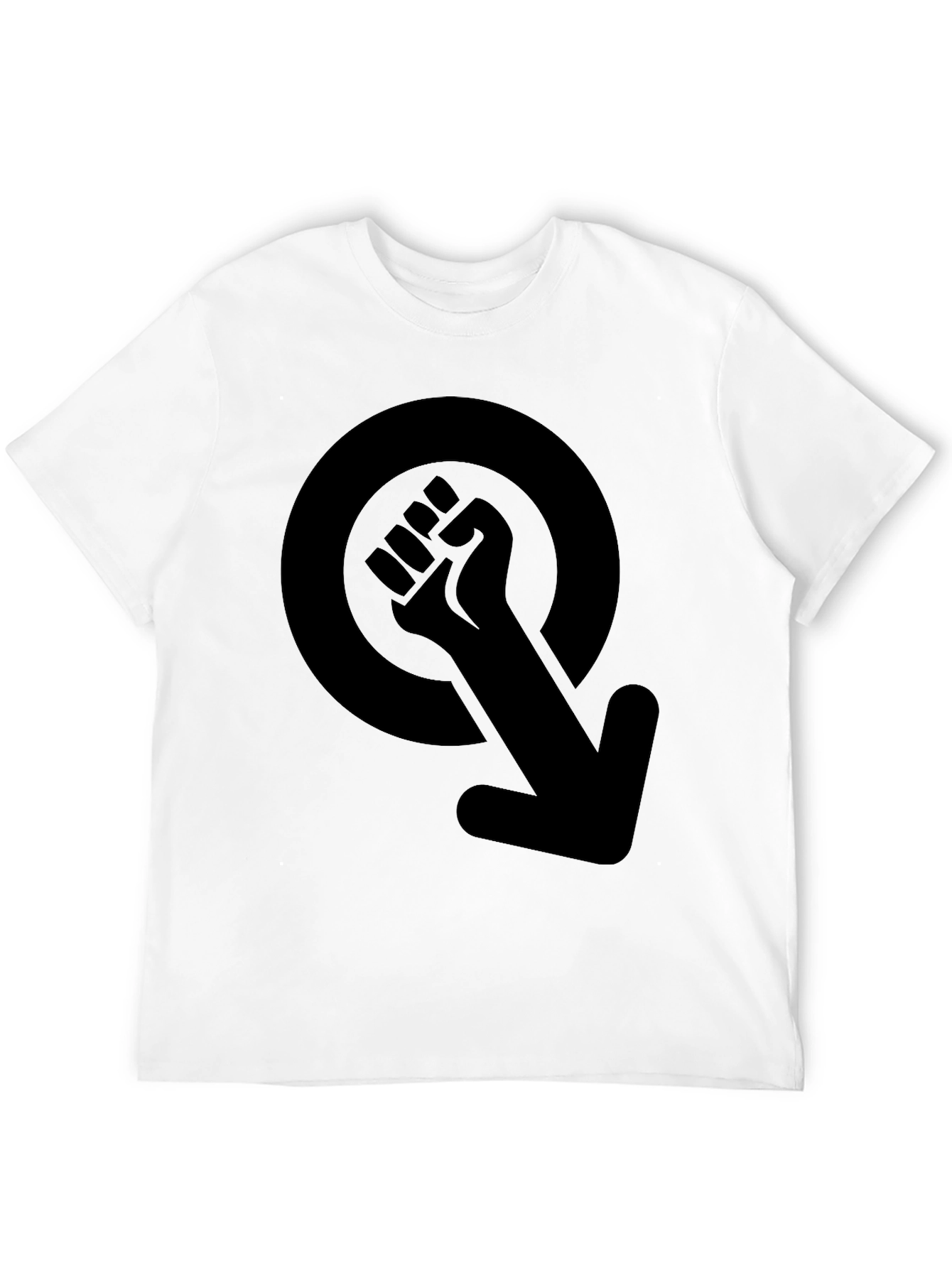Empowered Fist Symbol Black T-Shirt