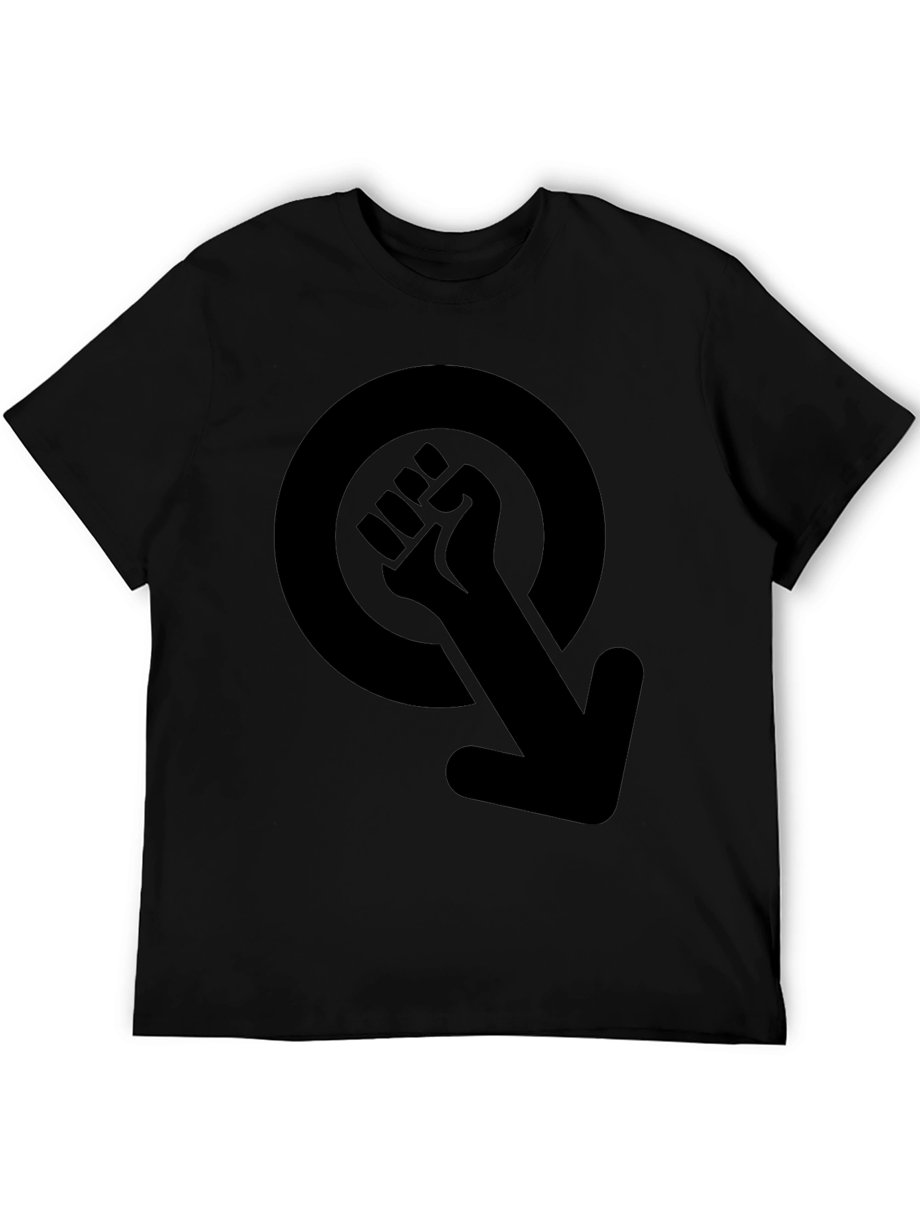 Empowered Fist Symbol Black T-Shirt