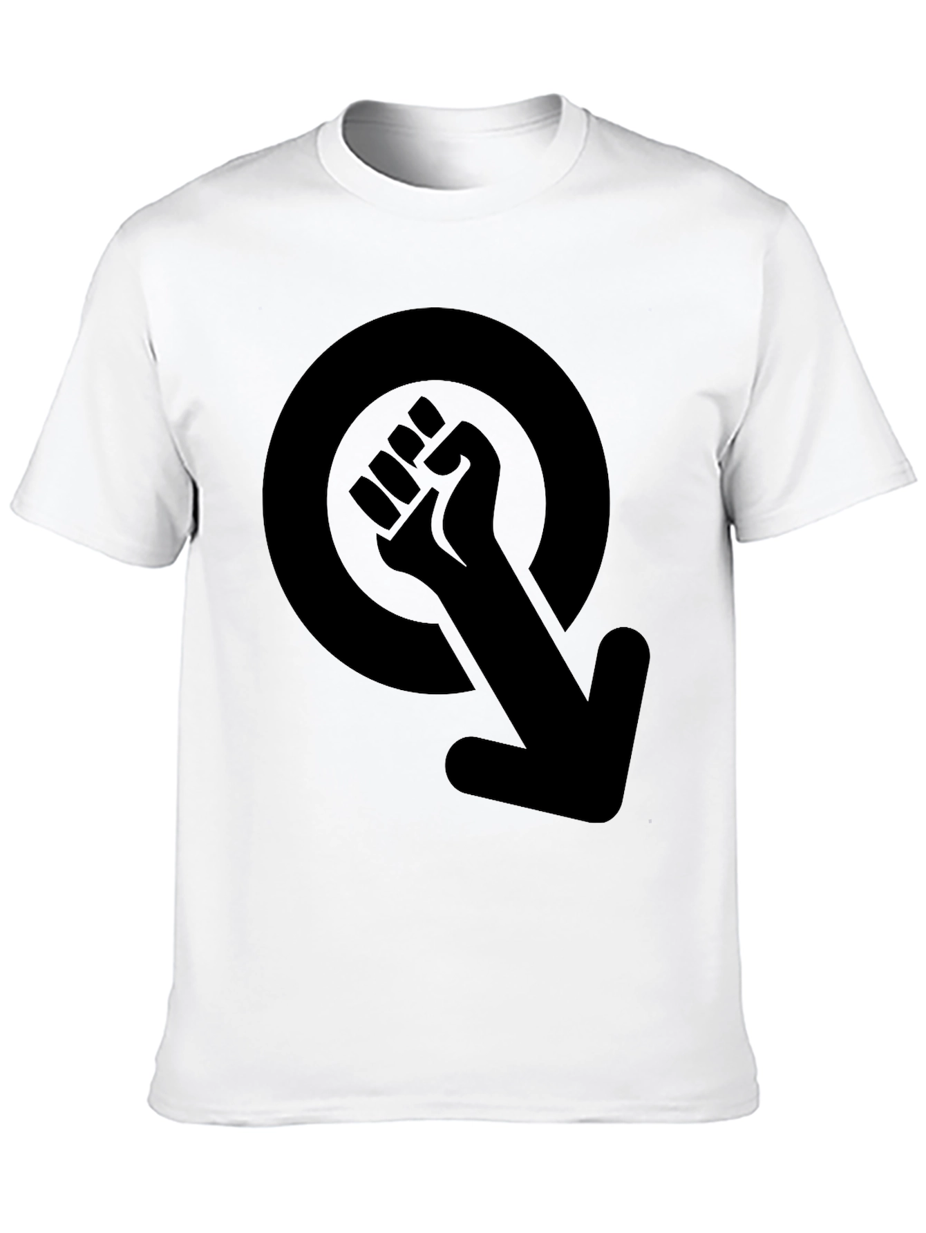 Empowered Fist Symbol Black T-Shirt