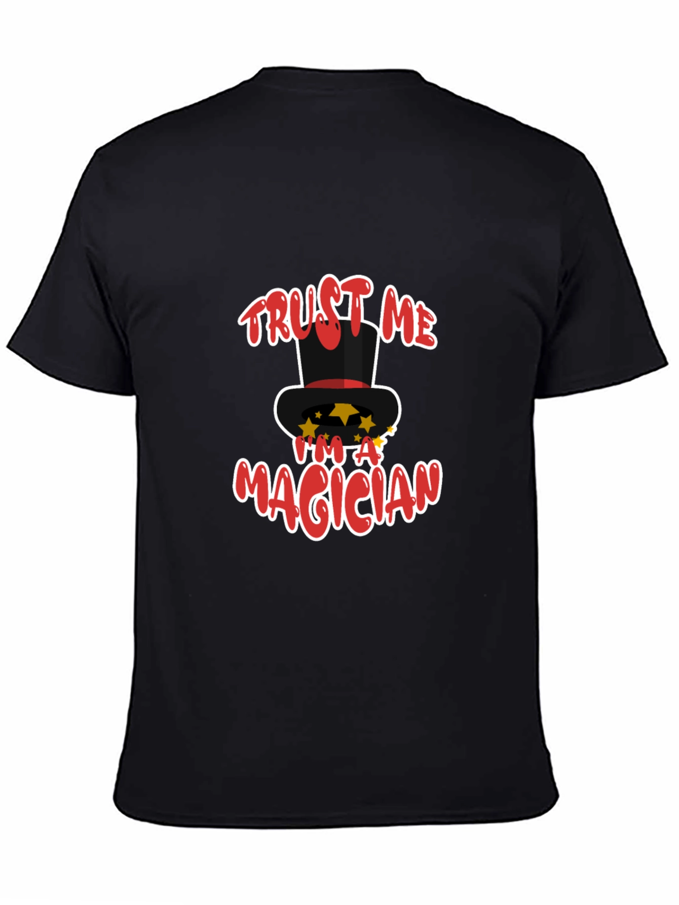 Trust Me Im a Magician T-Shirt Black