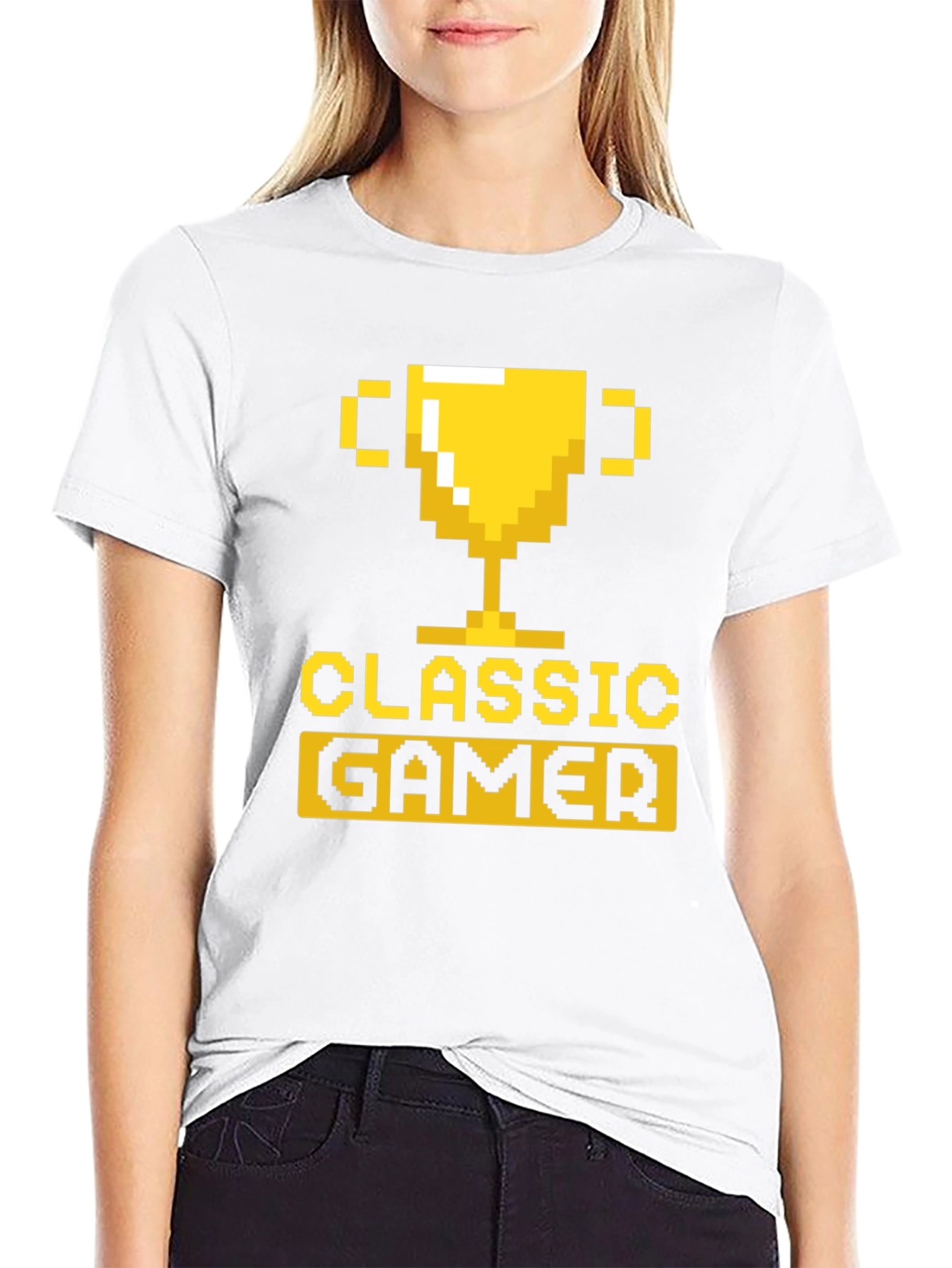 Classic Gamer Graphic T-Shirt - Retro Gaming