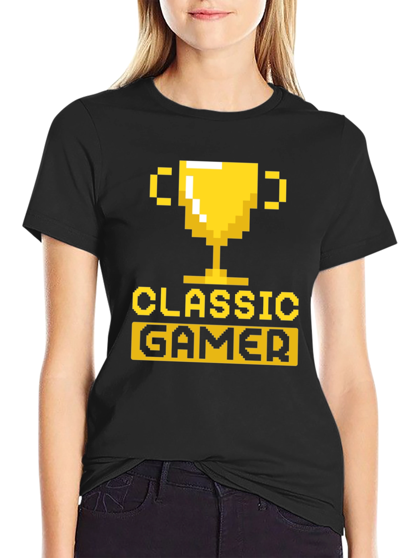 Classic Gamer Graphic T-Shirt - Retro Gaming