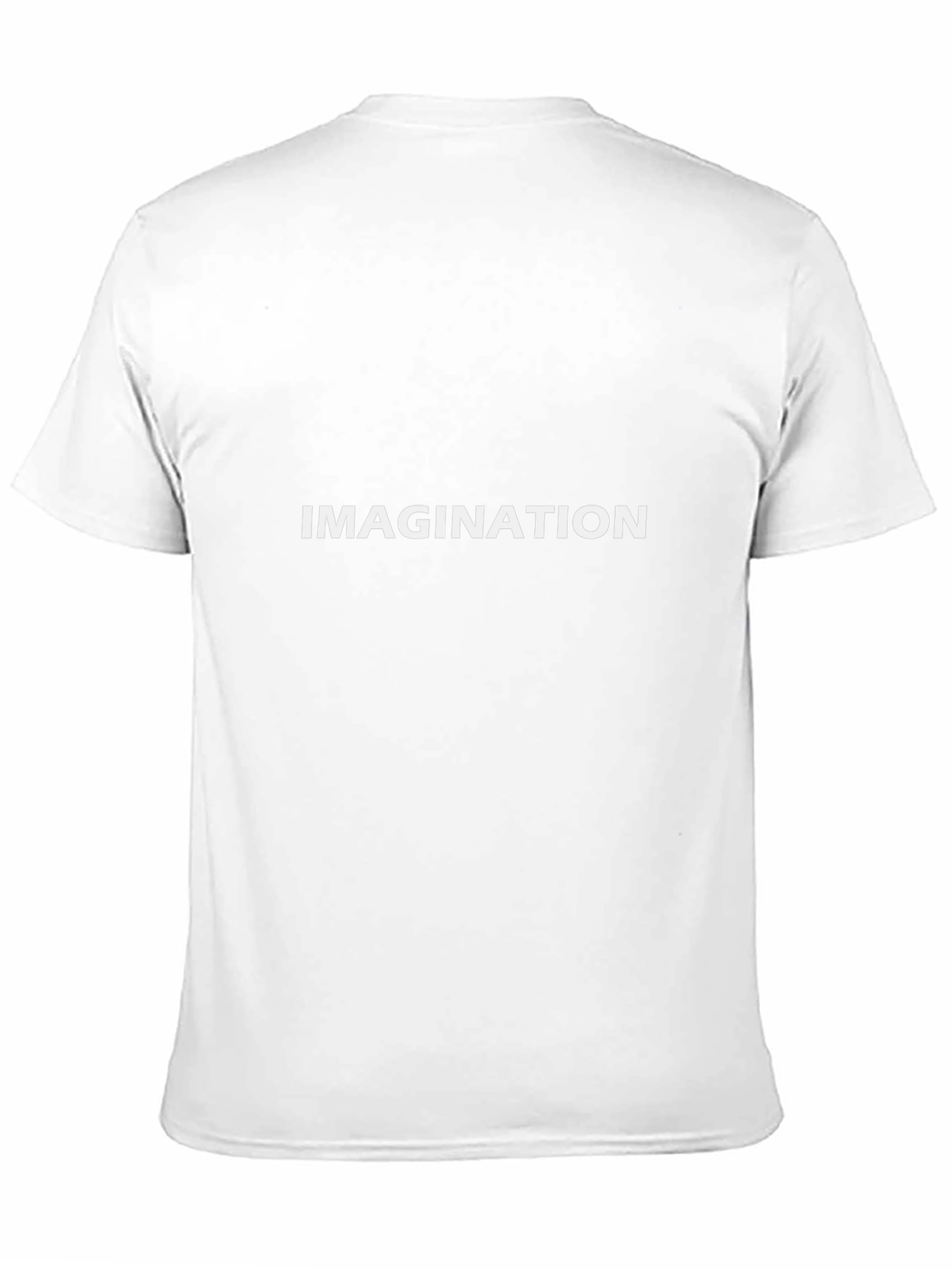 Imagination Tee - Black Cotton Graphic T-Shirt