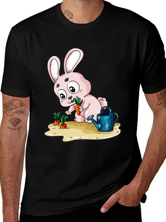 Cute Bunny Carrot Garden T-Shirt