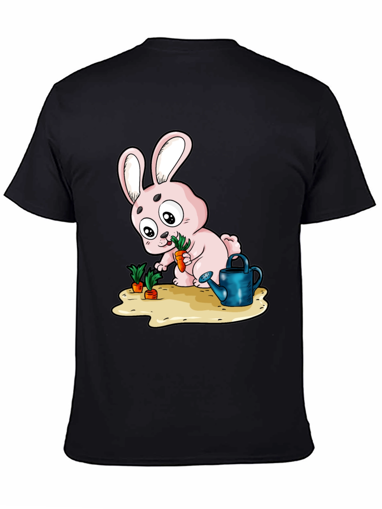 Cute Bunny Carrot Garden T-Shirt