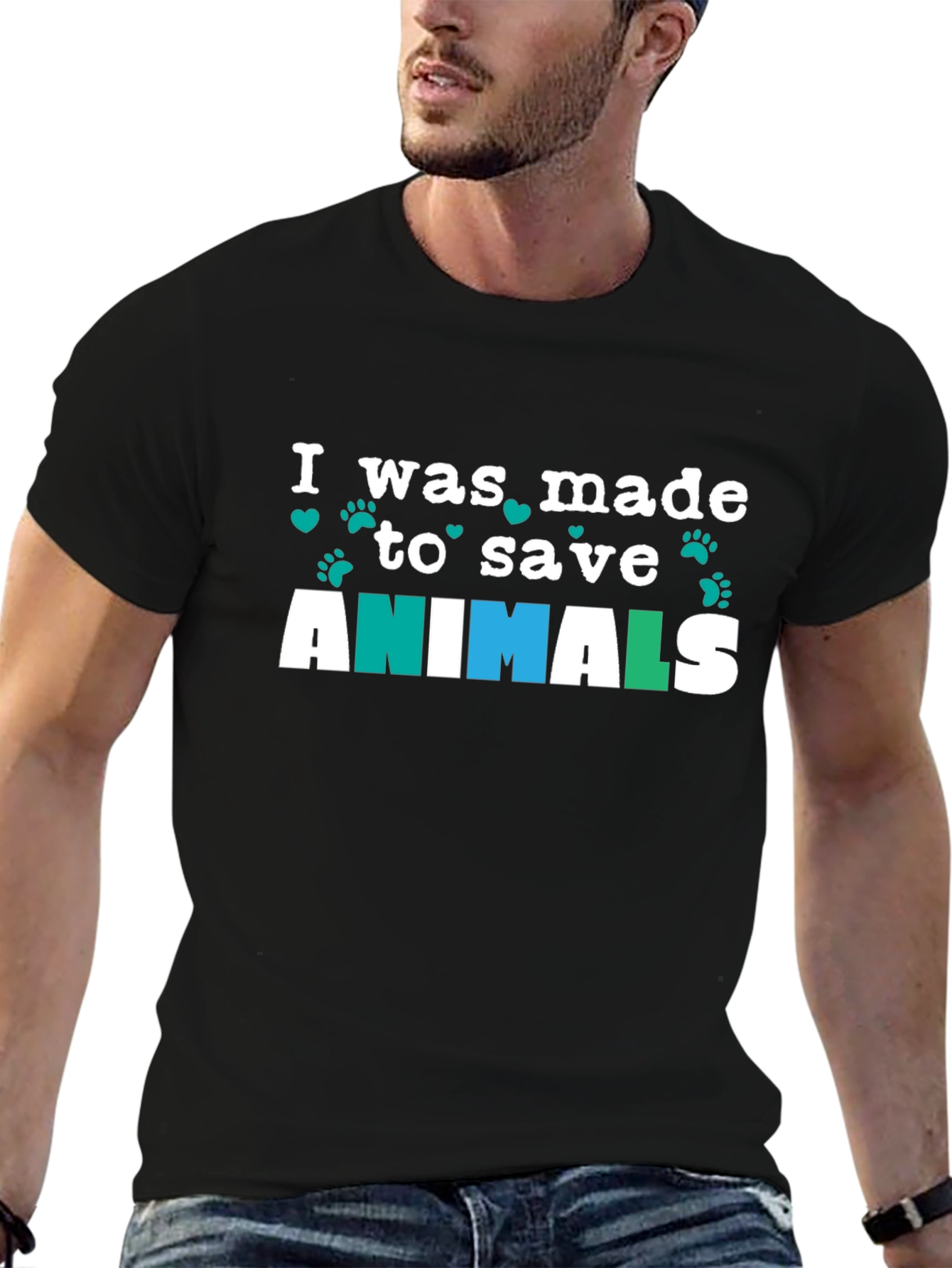 I Was Made To Save Animals T-Shirt
