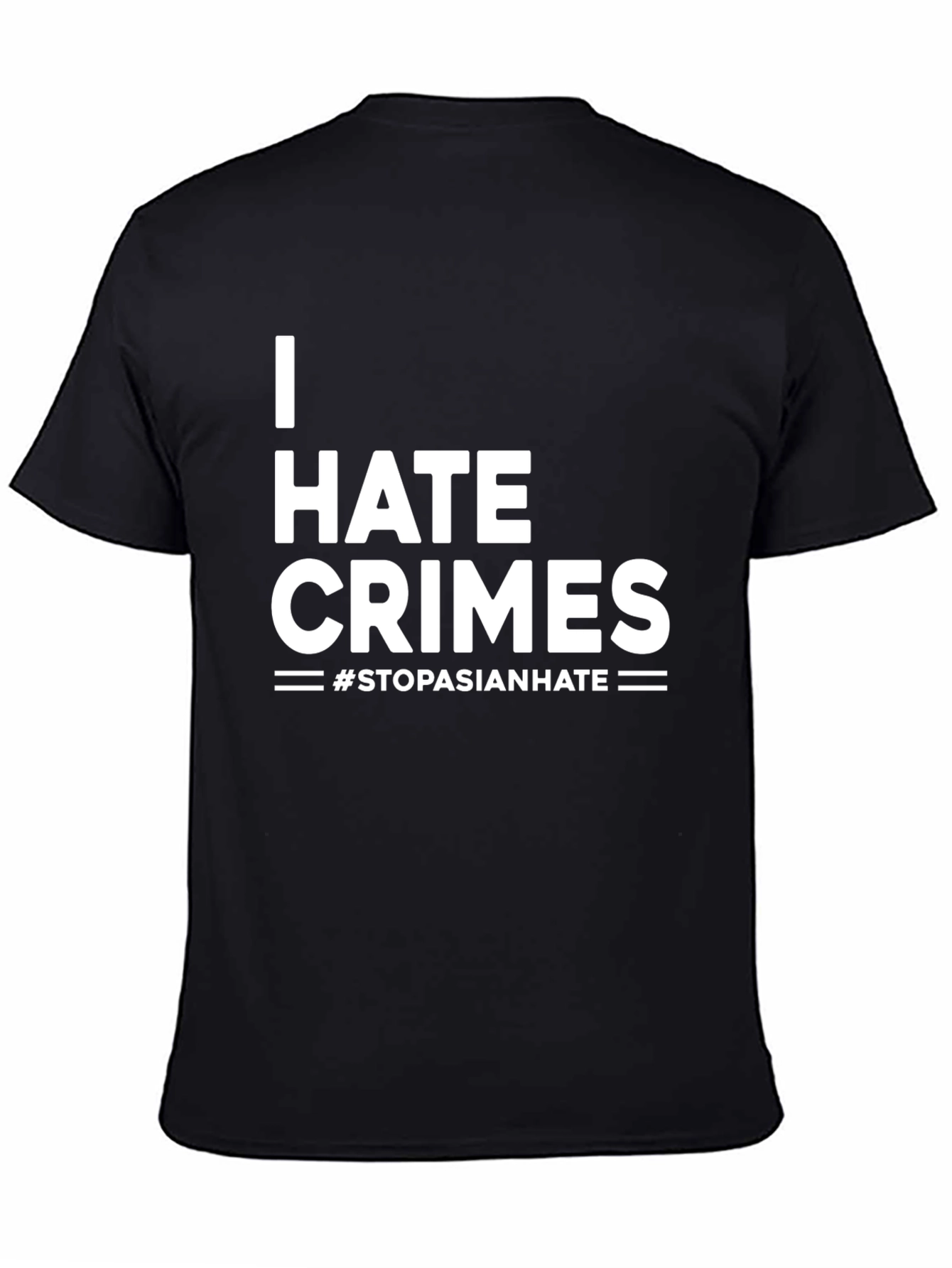 I Hate Crimes T-Shirt - Stop Asian Hate Awareness