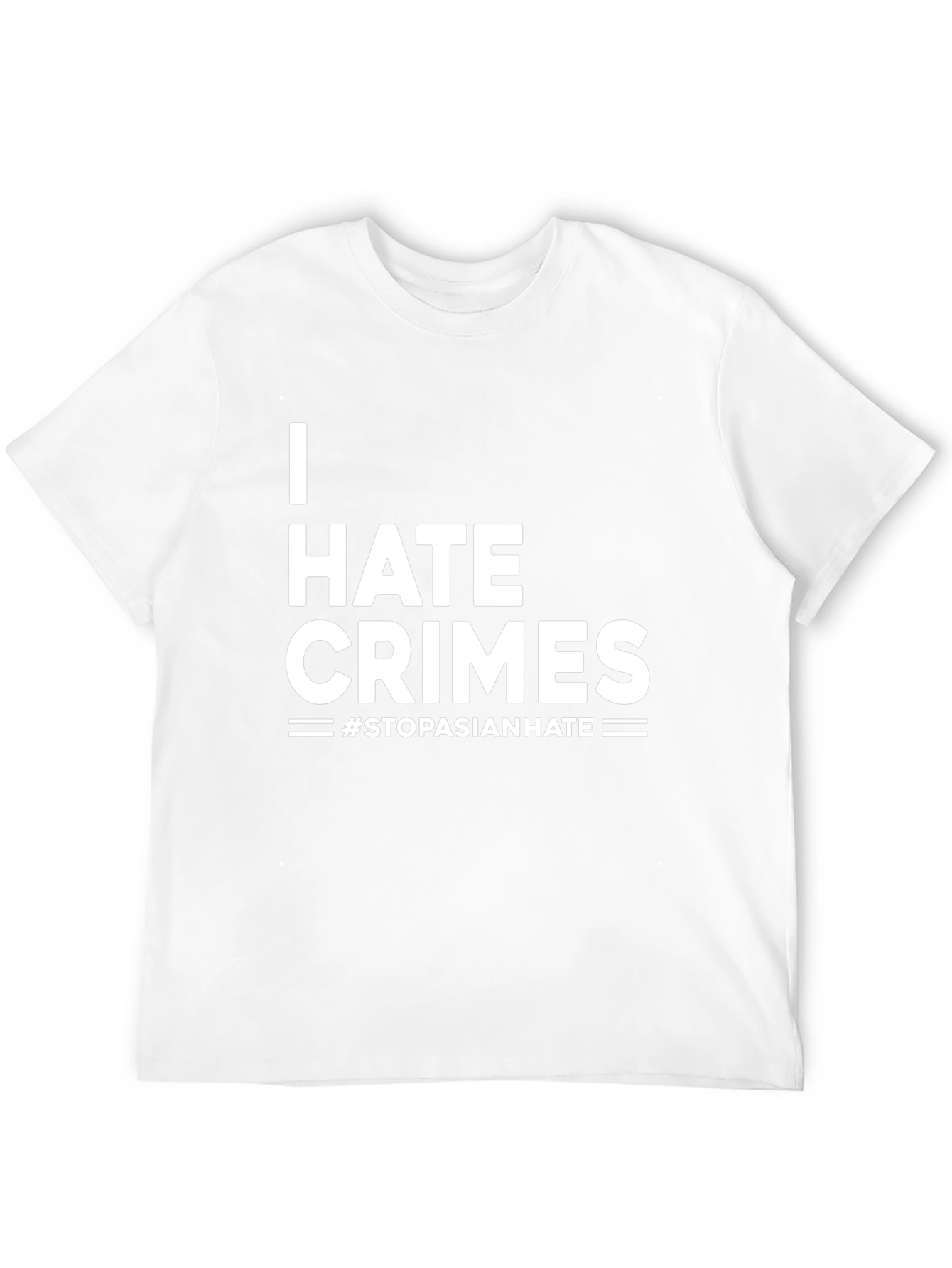 I Hate Crimes T-Shirt - Stop Asian Hate Awareness