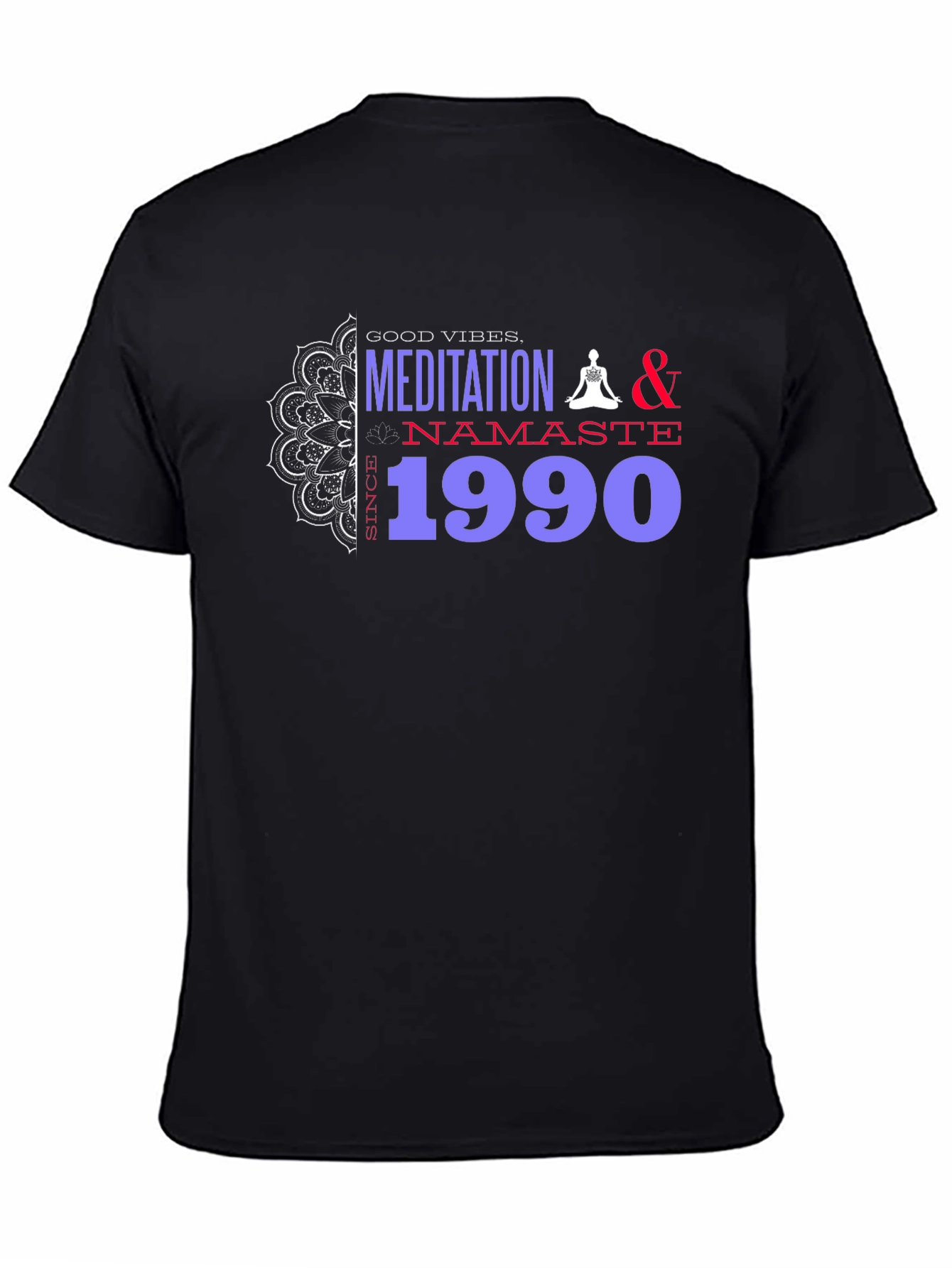 Meditation Namaste 1990 Tee