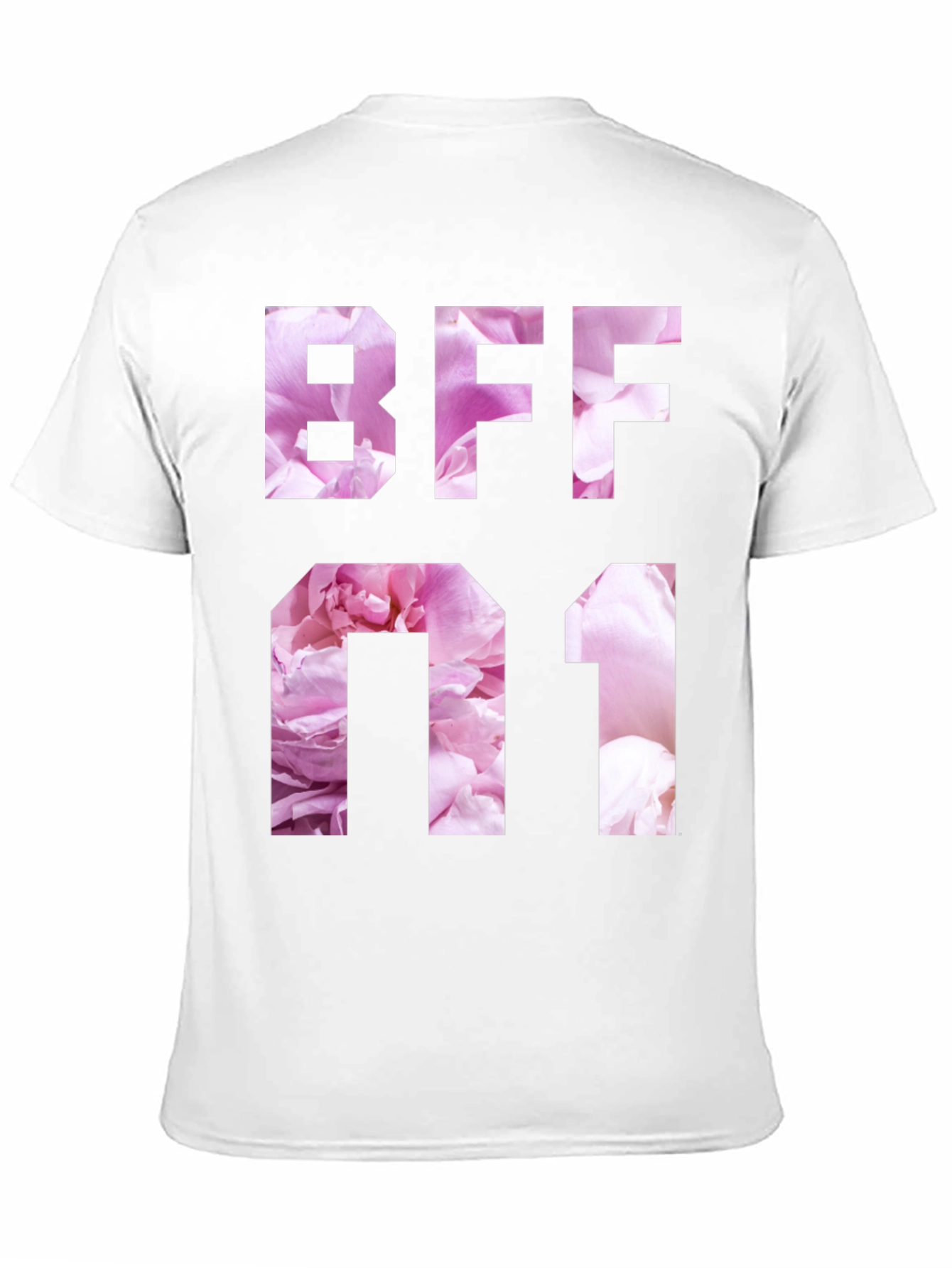 Floral BFF Number One Graphic T-Shirt