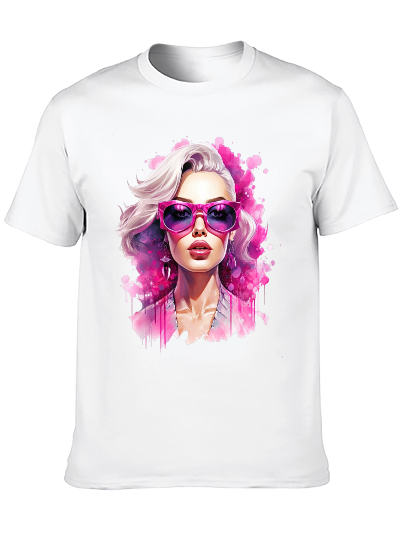 Stylish Woman Graphic Tee
