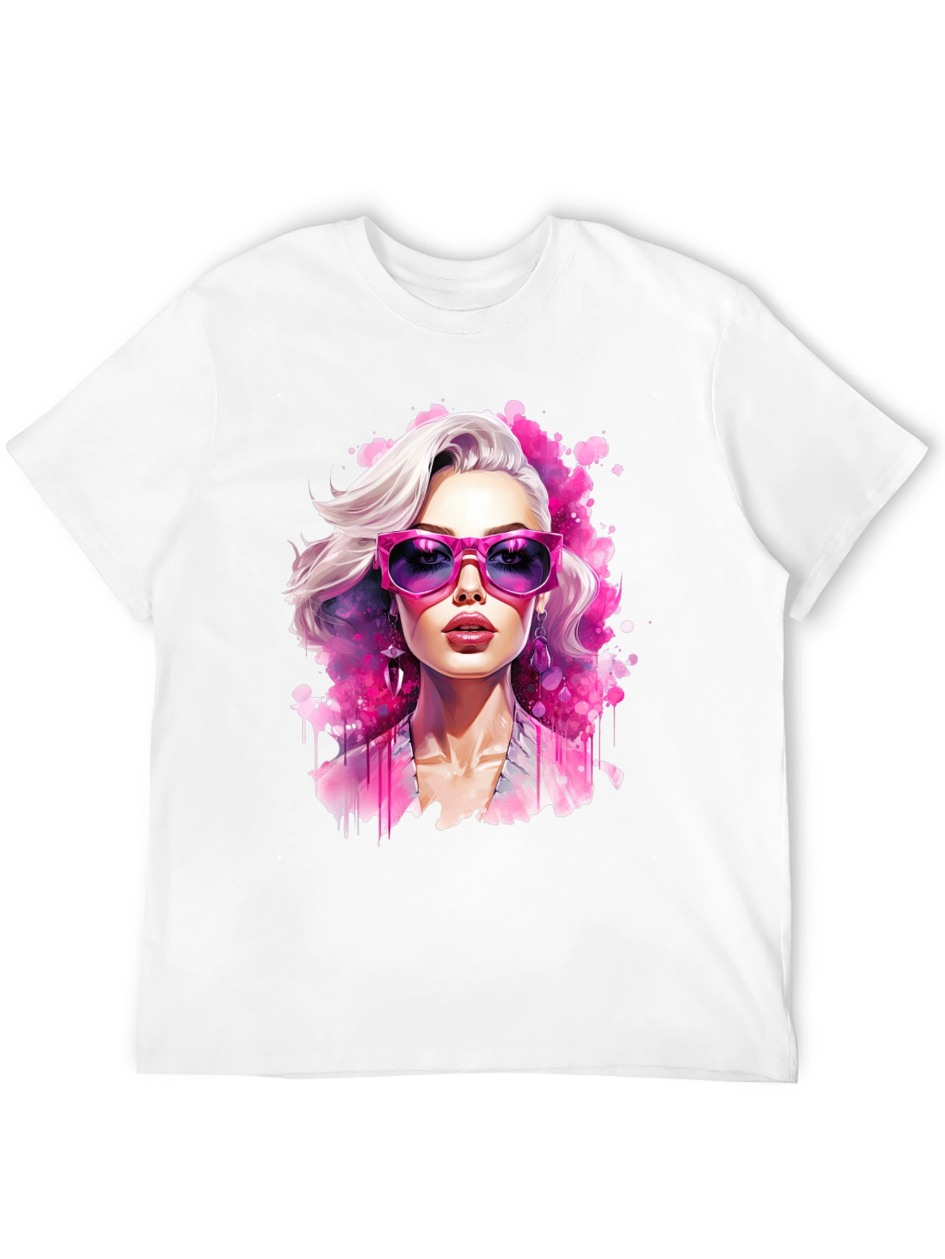 Stylish Woman Graphic Tee