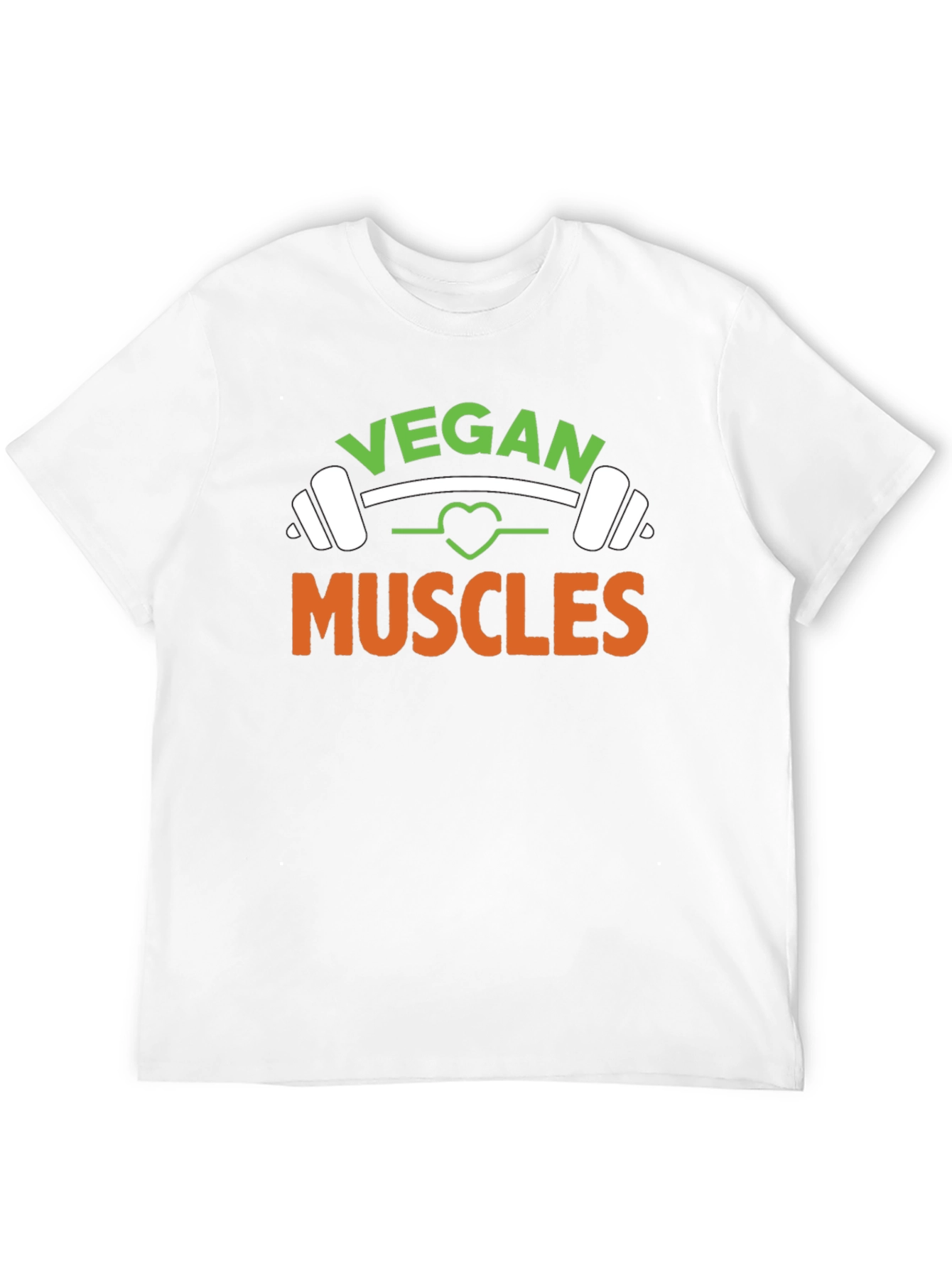 Vegan Muscles Black T-Shirt