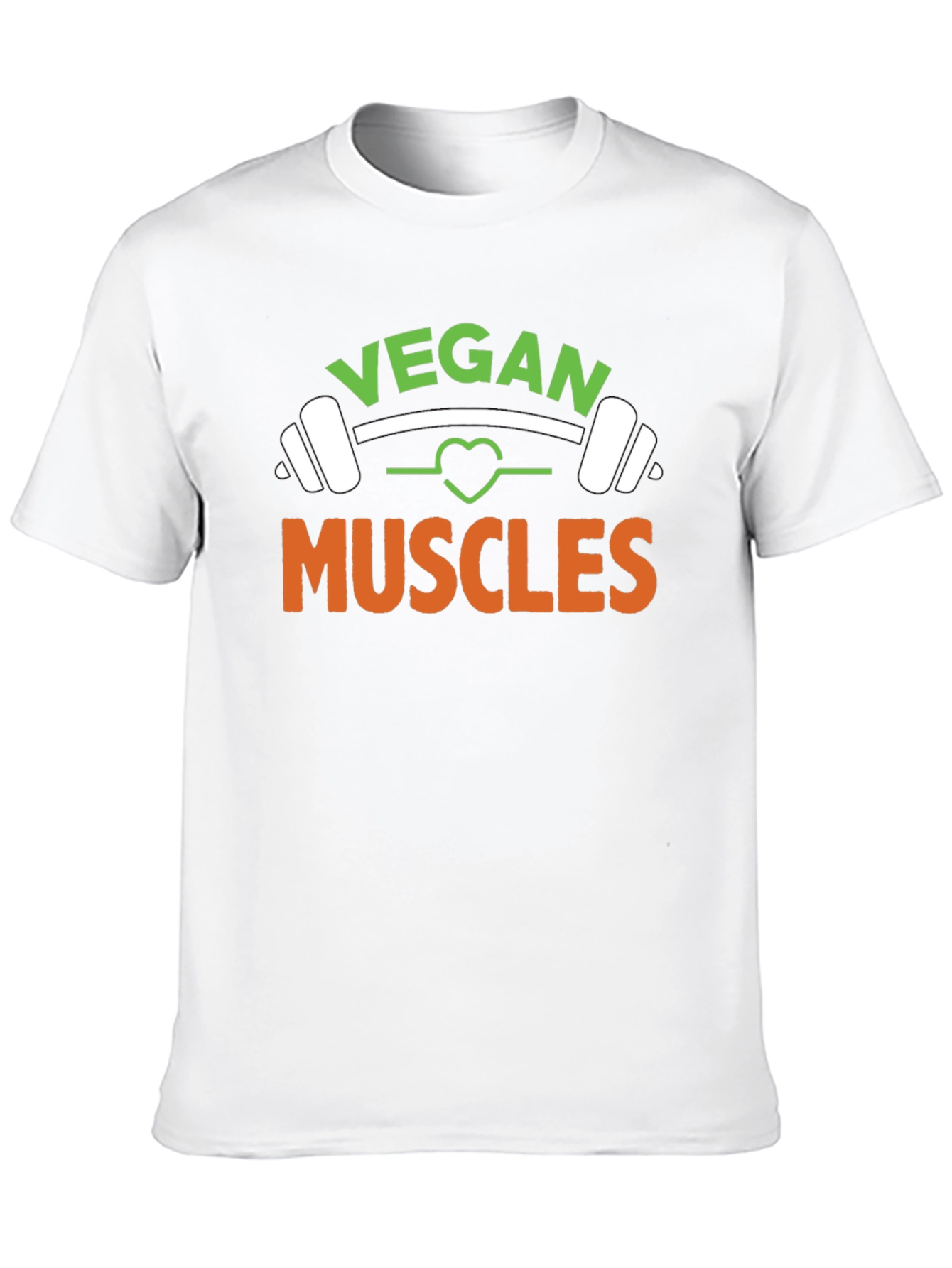 Vegan Muscles Black T-Shirt