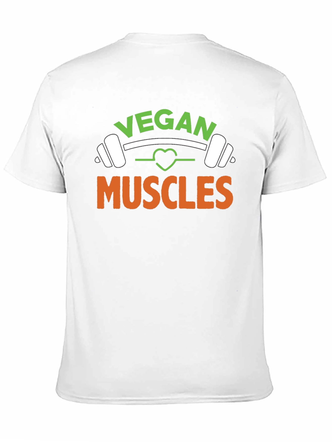 Vegan Muscles Black T-Shirt