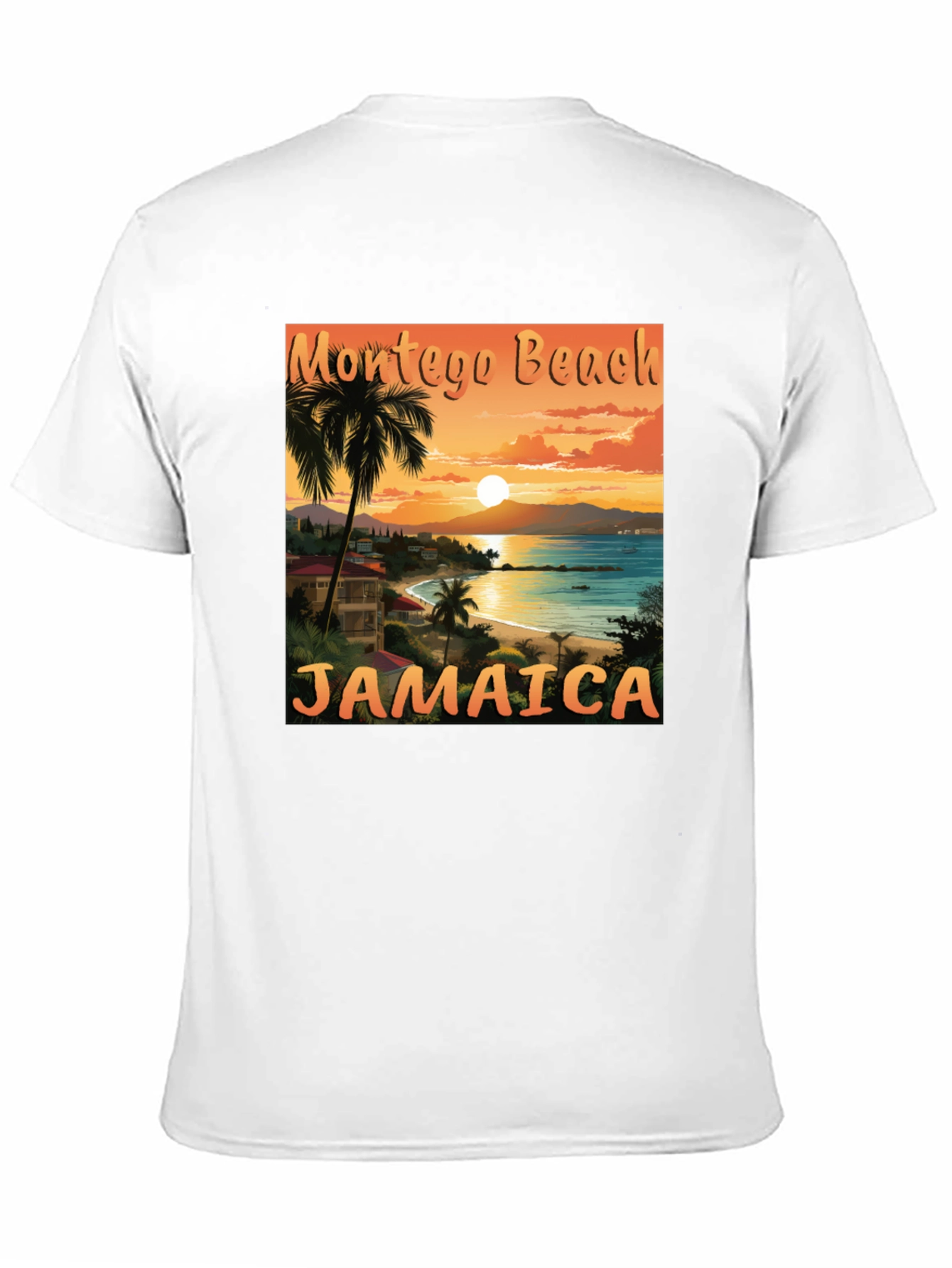 Montego Beach Jamaica T-Shirt