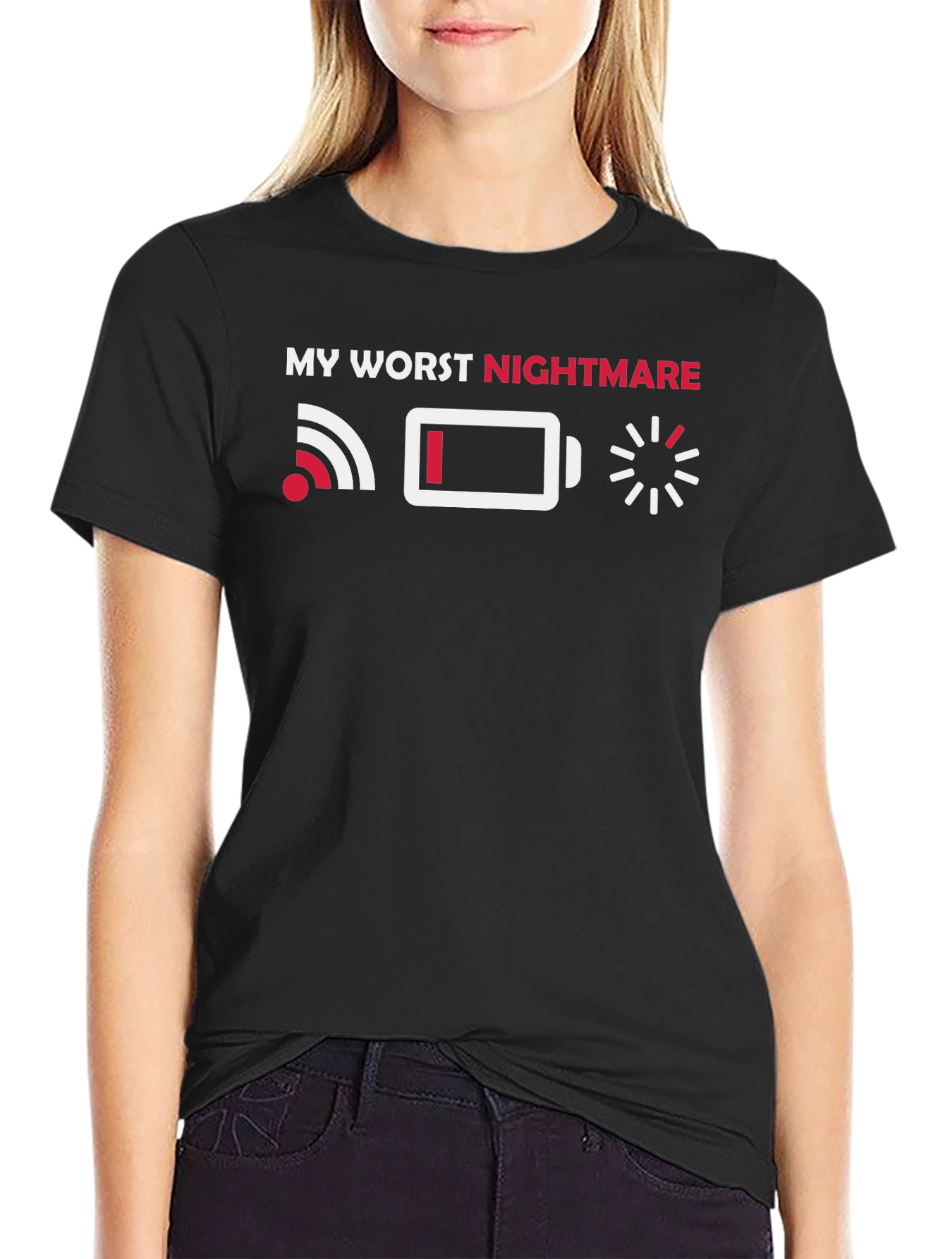 My Worst Nightmare T-Shirt - Black Graphic Tee