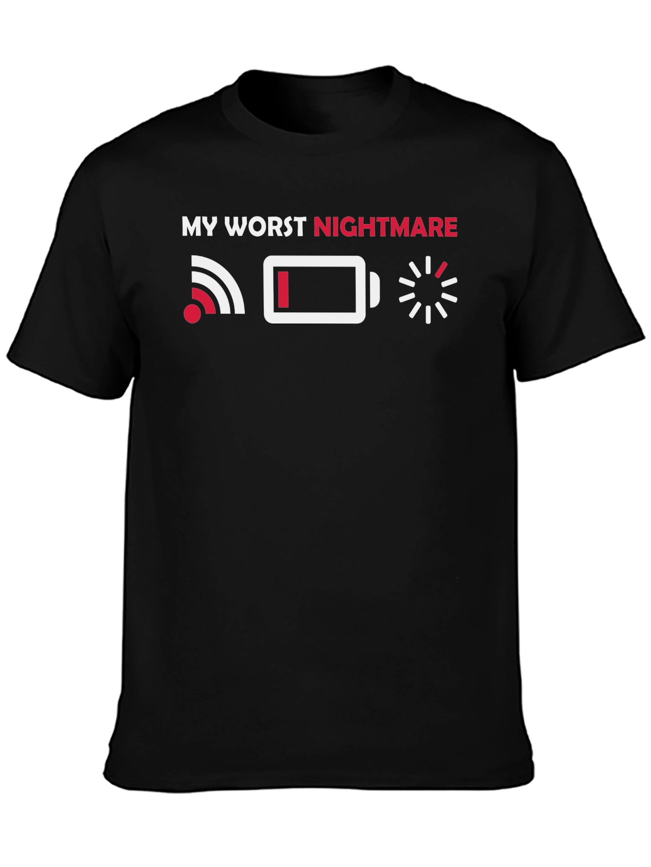 My Worst Nightmare T-Shirt - Black Graphic Tee