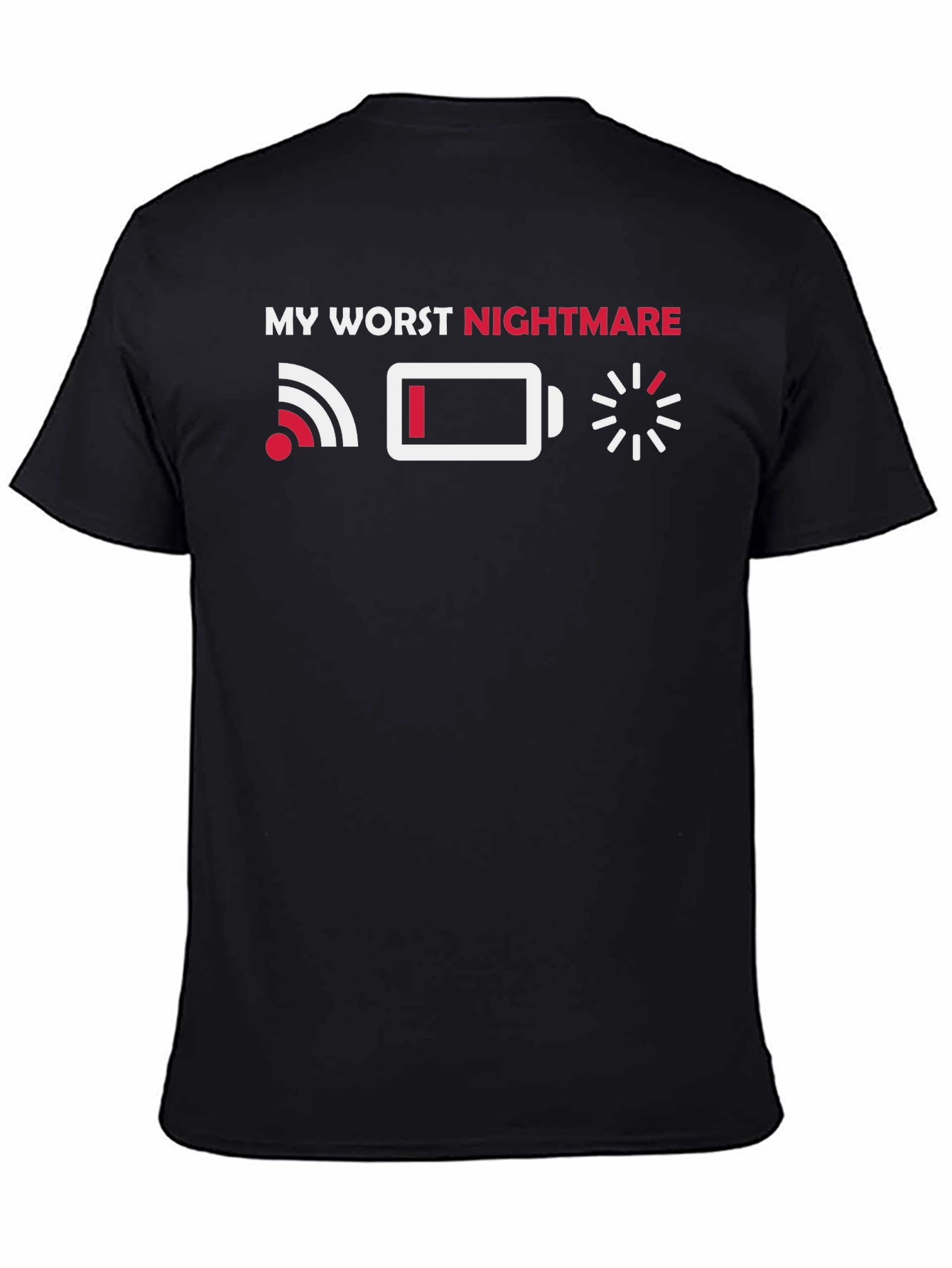 My Worst Nightmare T-Shirt - Black Graphic Tee