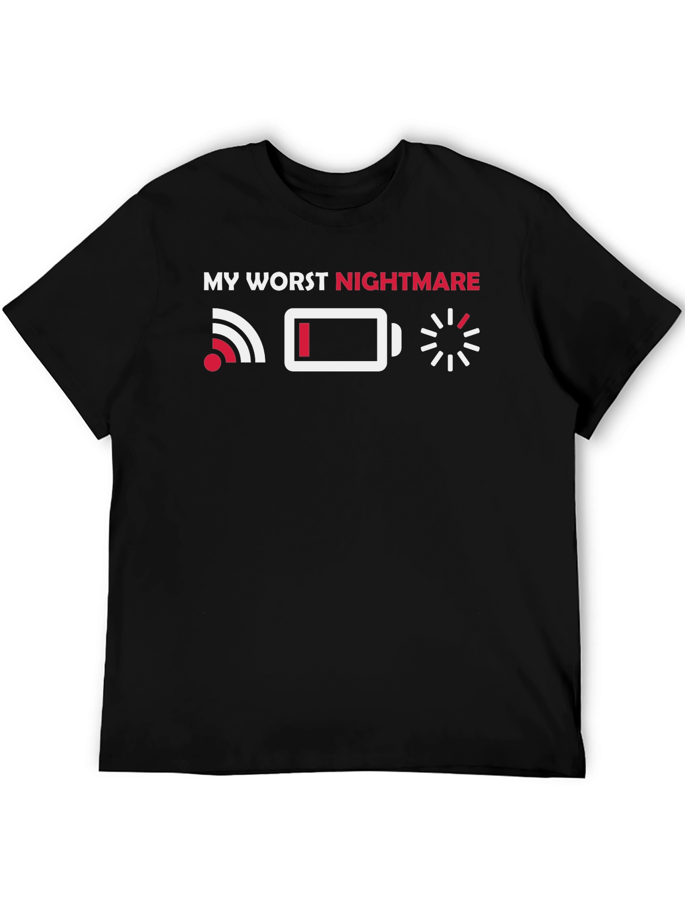 My Worst Nightmare T-Shirt - Black Graphic Tee