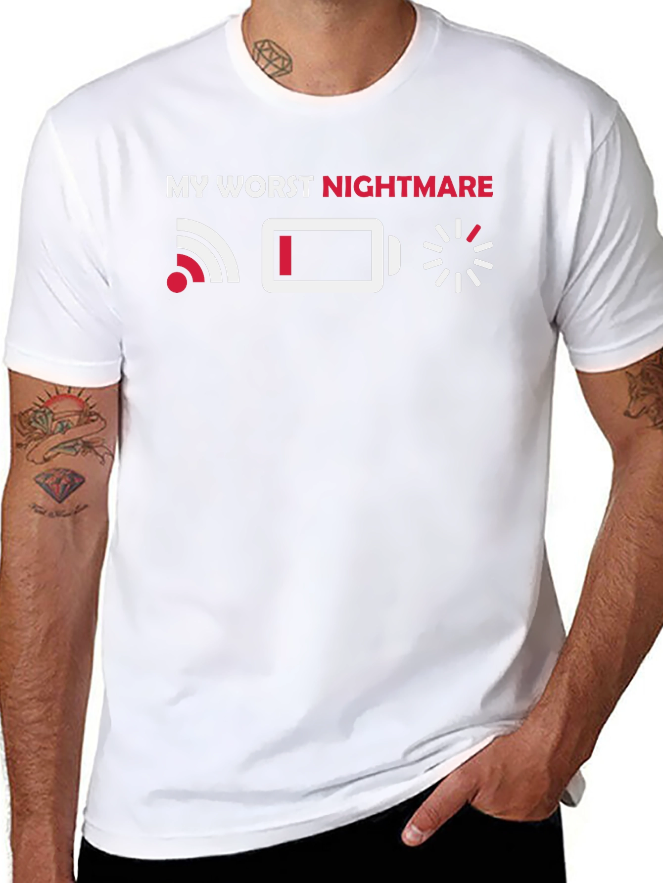 My Worst Nightmare T-Shirt - Black Graphic Tee
