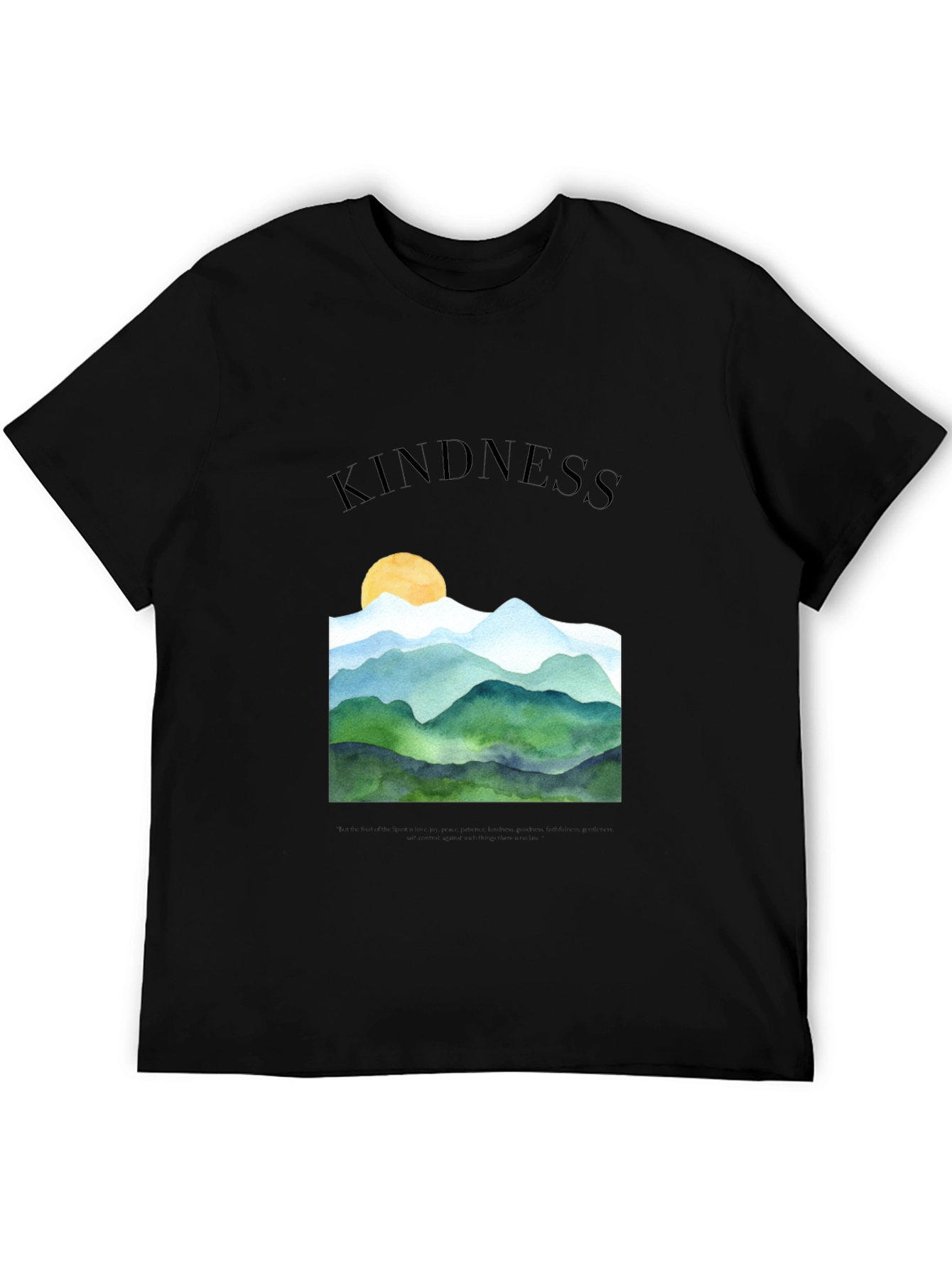 Kindness Mountain T-Shirt - Nature Lovers Tee