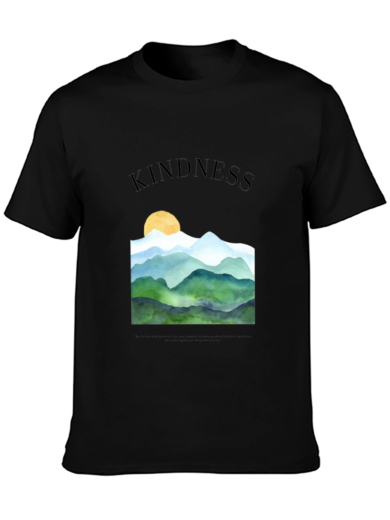 Kindness Mountain T-Shirt - Nature Lovers Tee