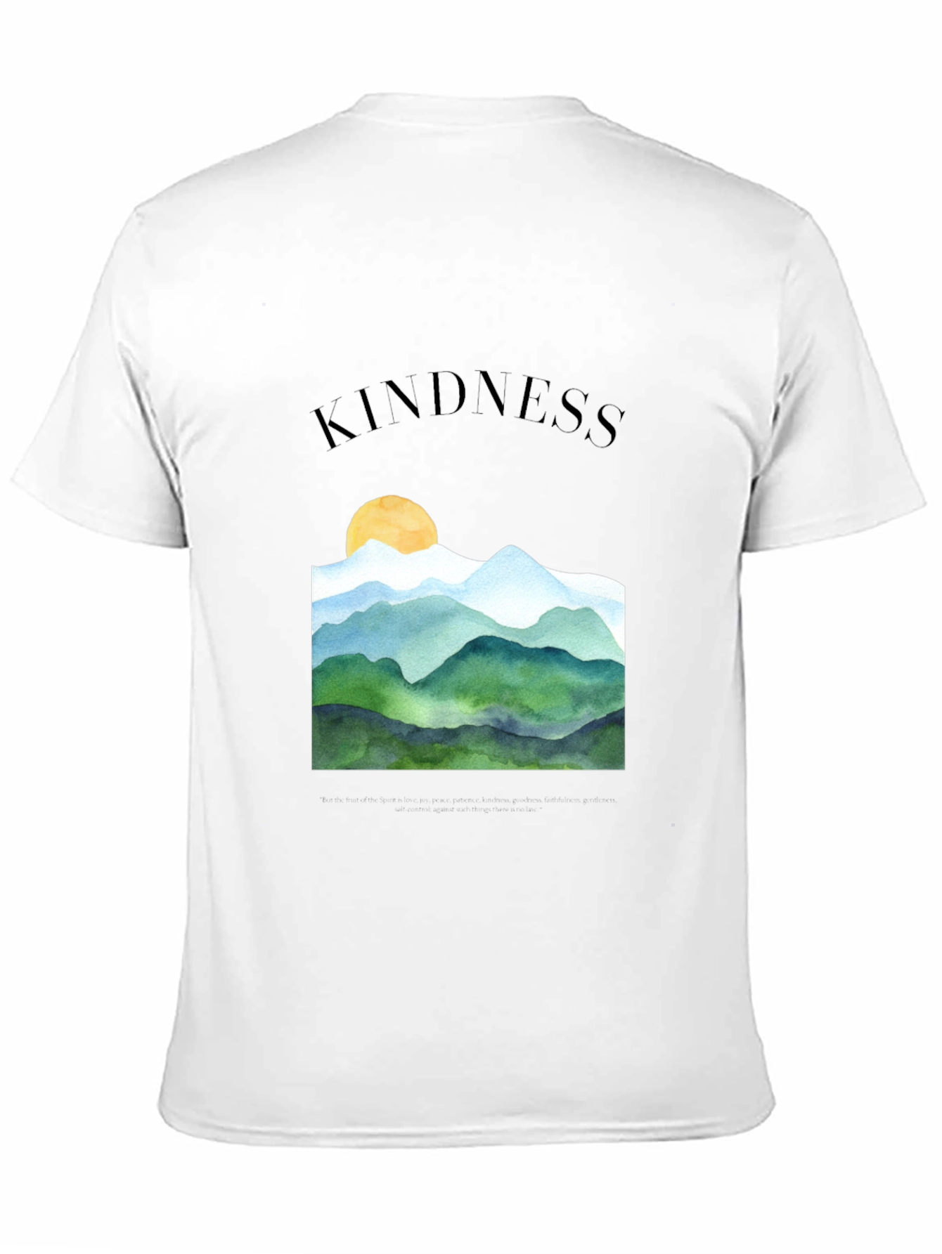Kindness Mountain T-Shirt - Nature Lovers Tee