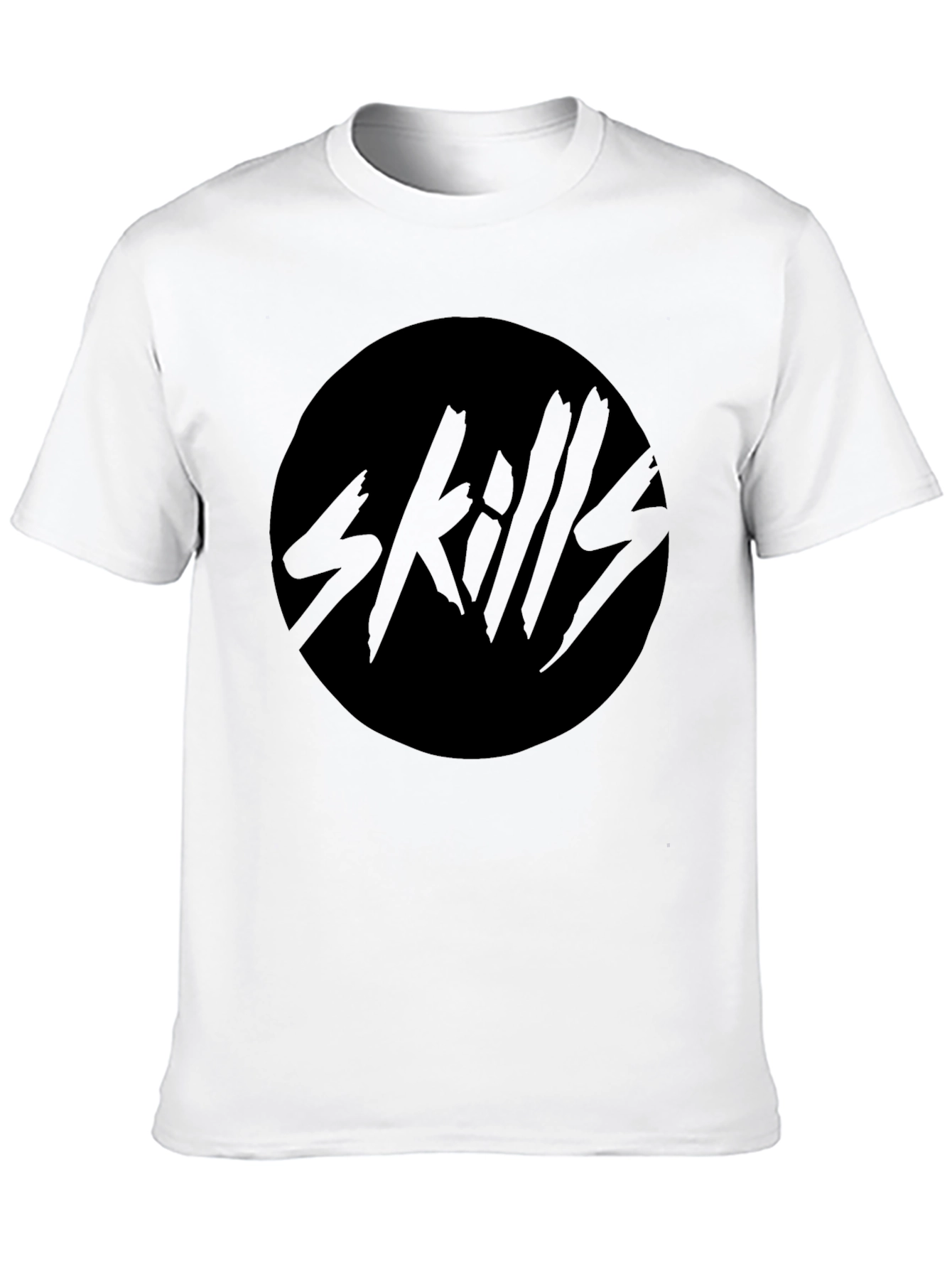 Skills Graphic Tee - Soft Black T-Shirt
