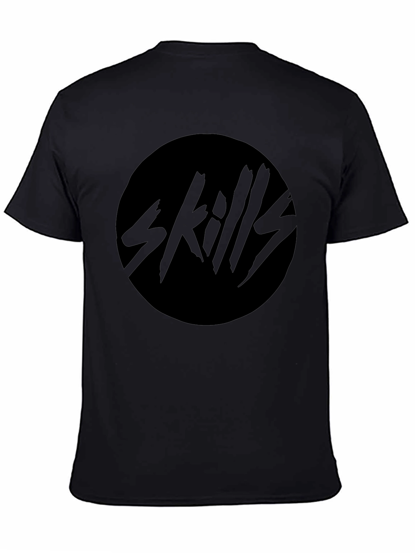 Skills Graphic Tee - Soft Black T-Shirt